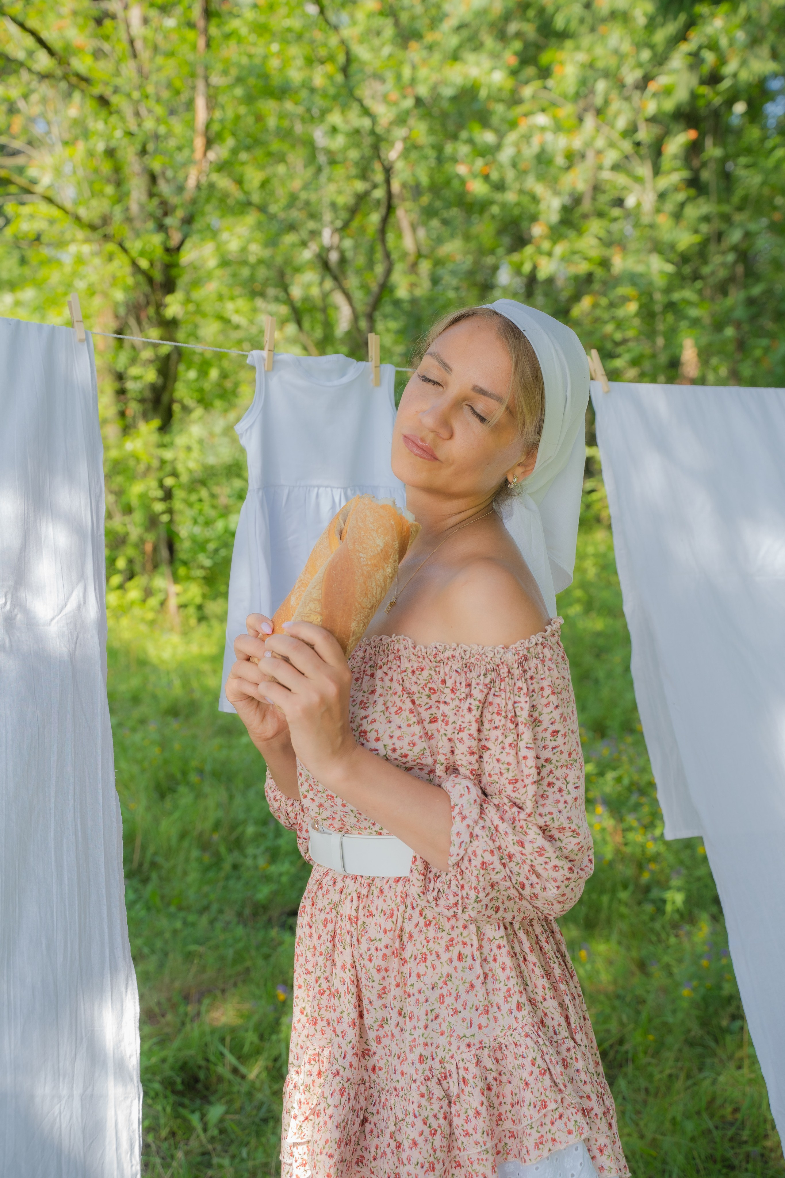 Фотосессия на природе «прачка»