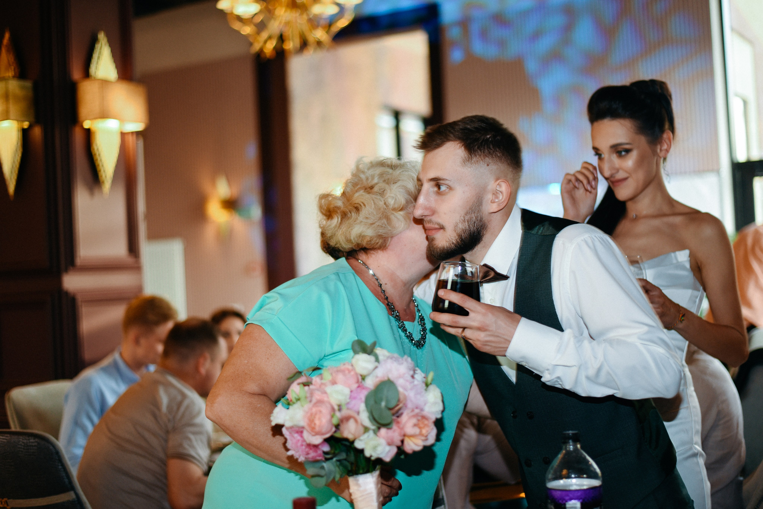 Виктор и Ангелина Банкет на 100 гостей Ресторан Segreto. Фотограф Лола Волна, город Москва