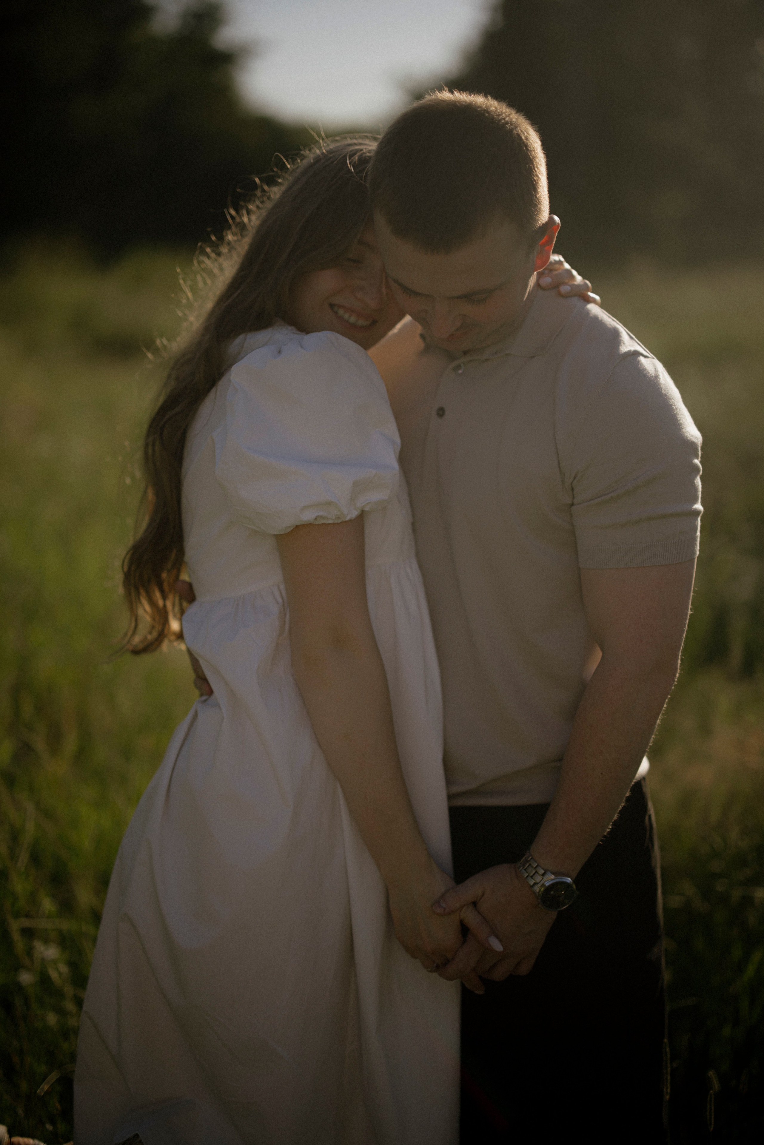 Love story на природе. Свадебный фотограф в Москве