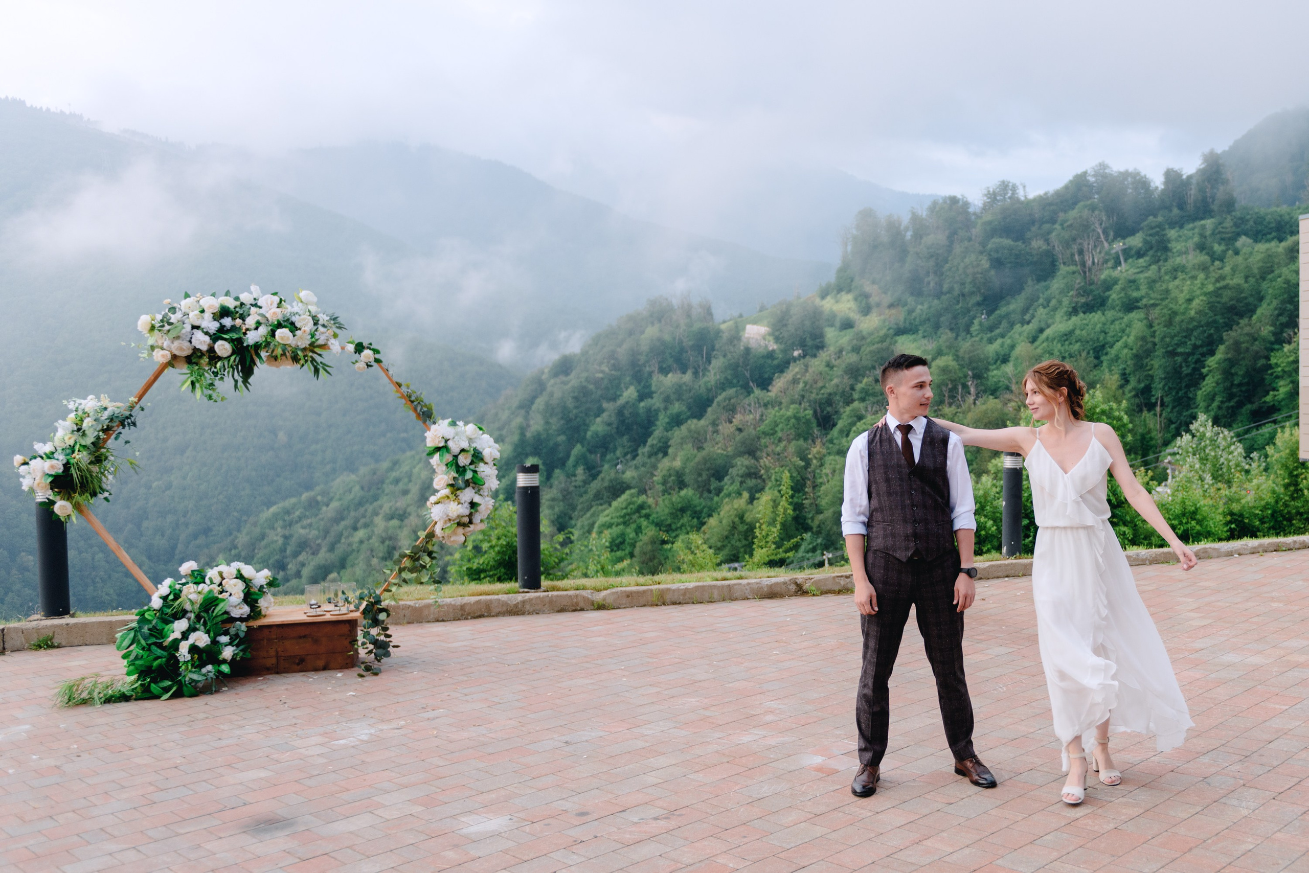 Wedding in Kazbegi Georgia