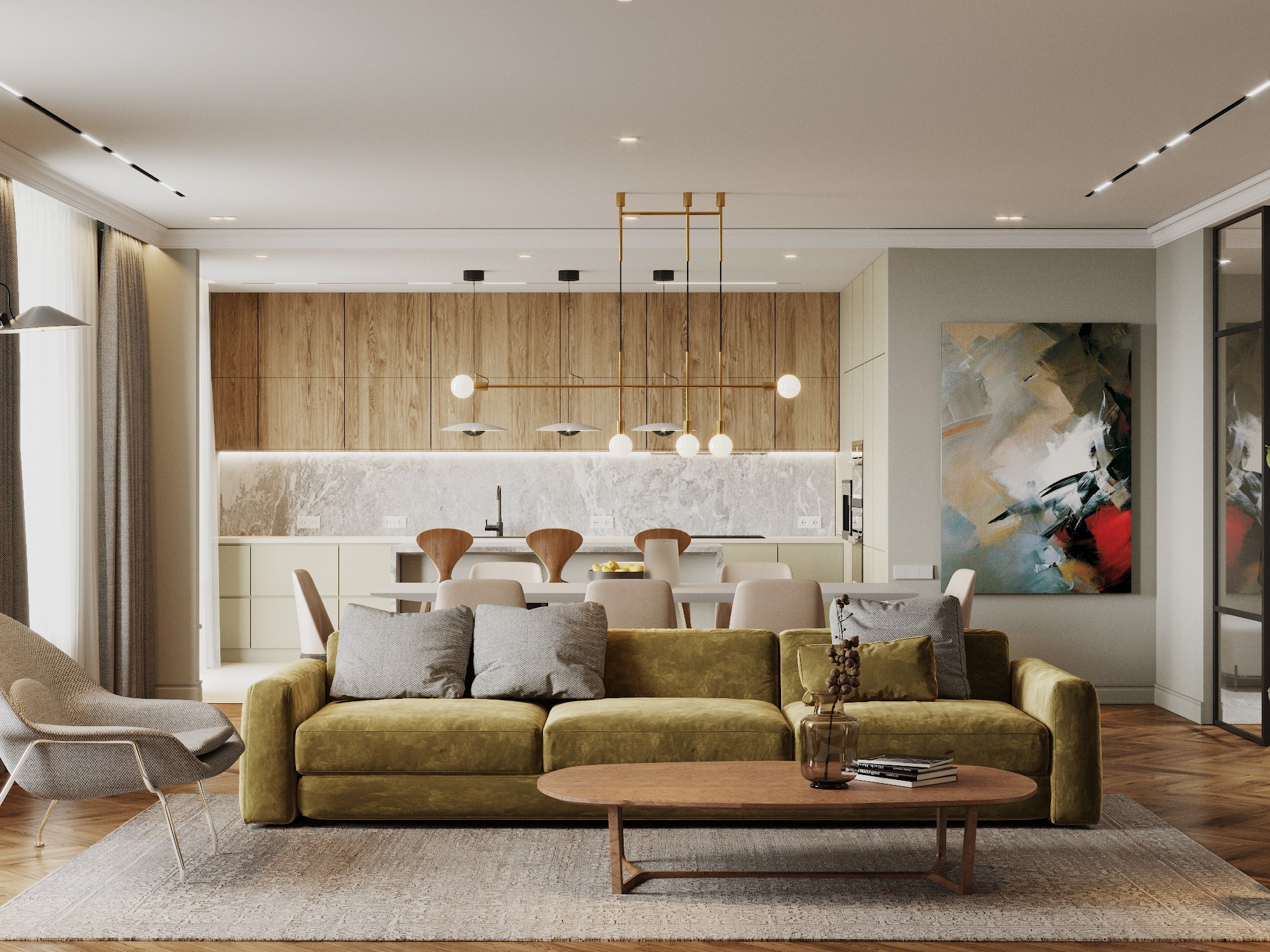 ЖК Четыре сезона. VIZDIZ — студия дизайна интерьеров