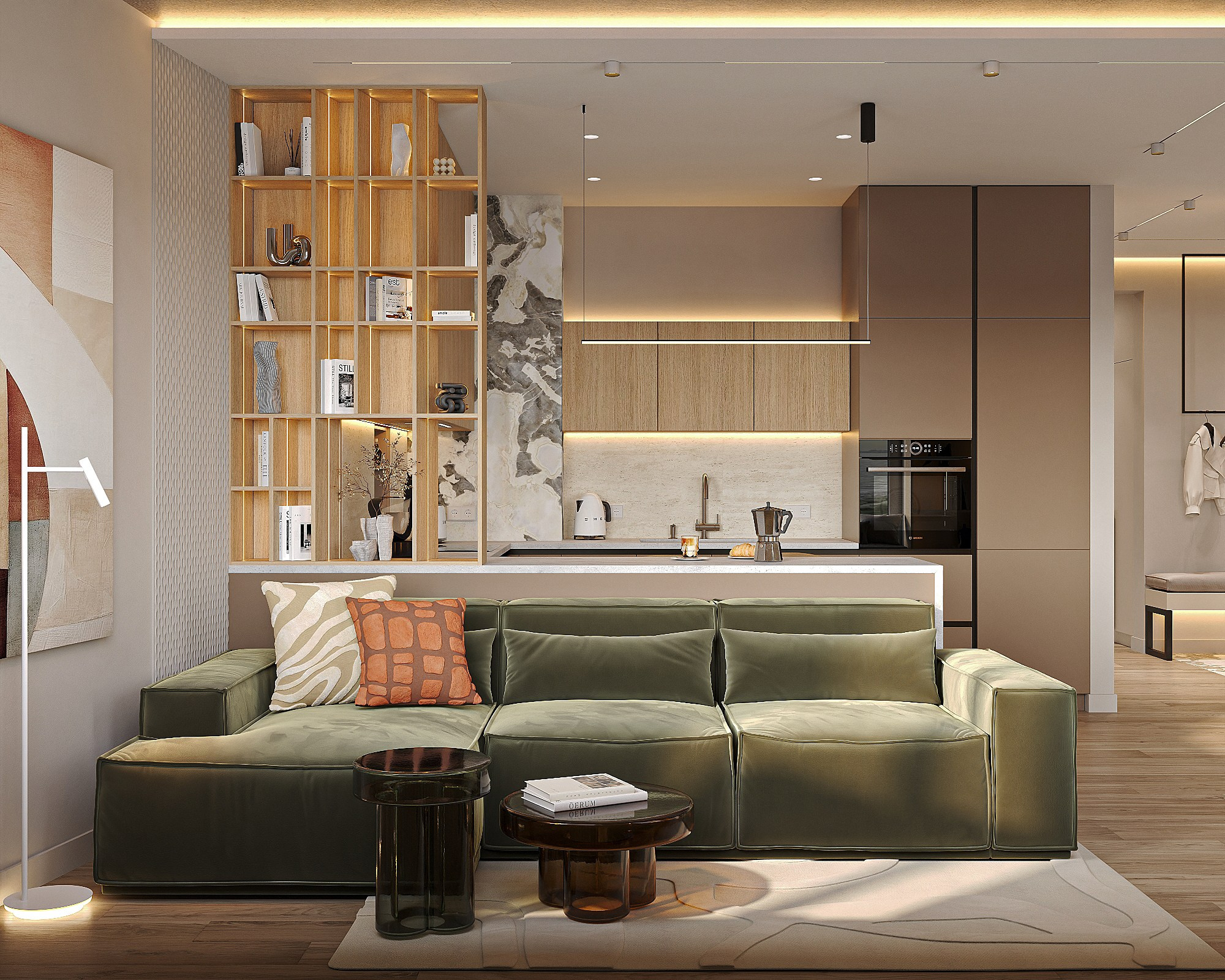 ЖК Морская Набережная. VIZDIZ — студия дизайна интерьеров