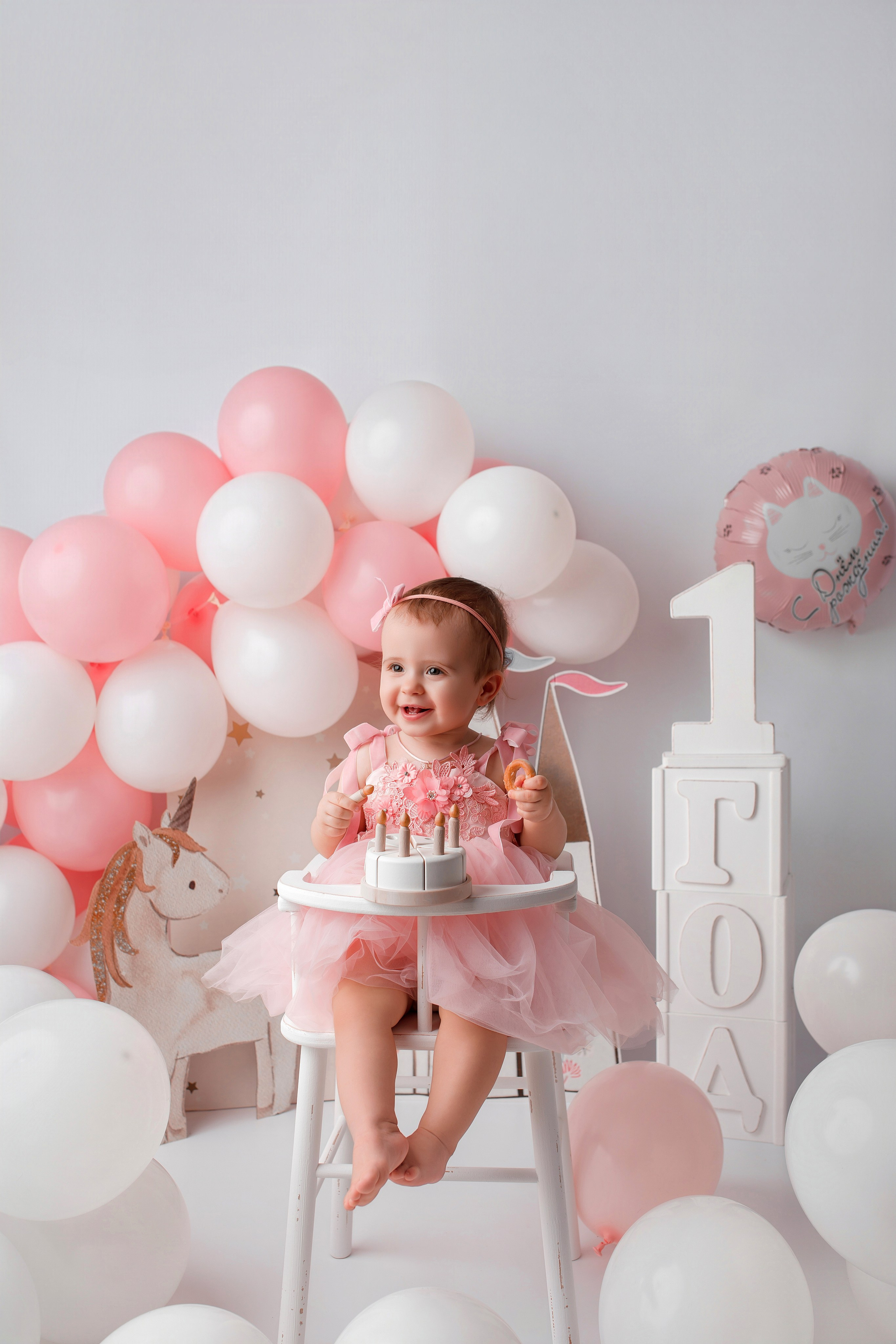 Фотосессия в годик. Фотограф новорожденных Ростов-на-Дону