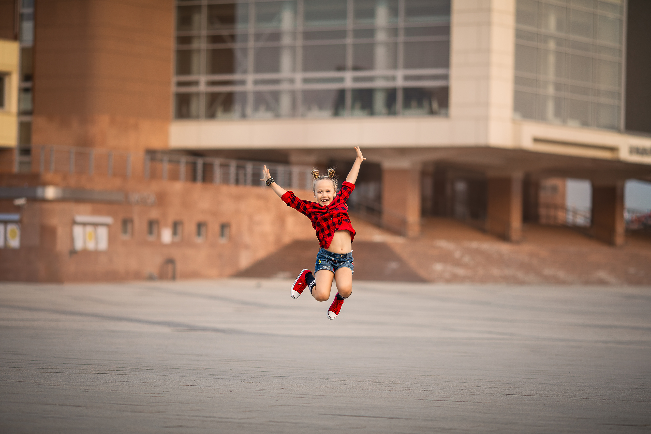 В центре города. Детский и семейный фотограф в Красноярске Елена Коровкина