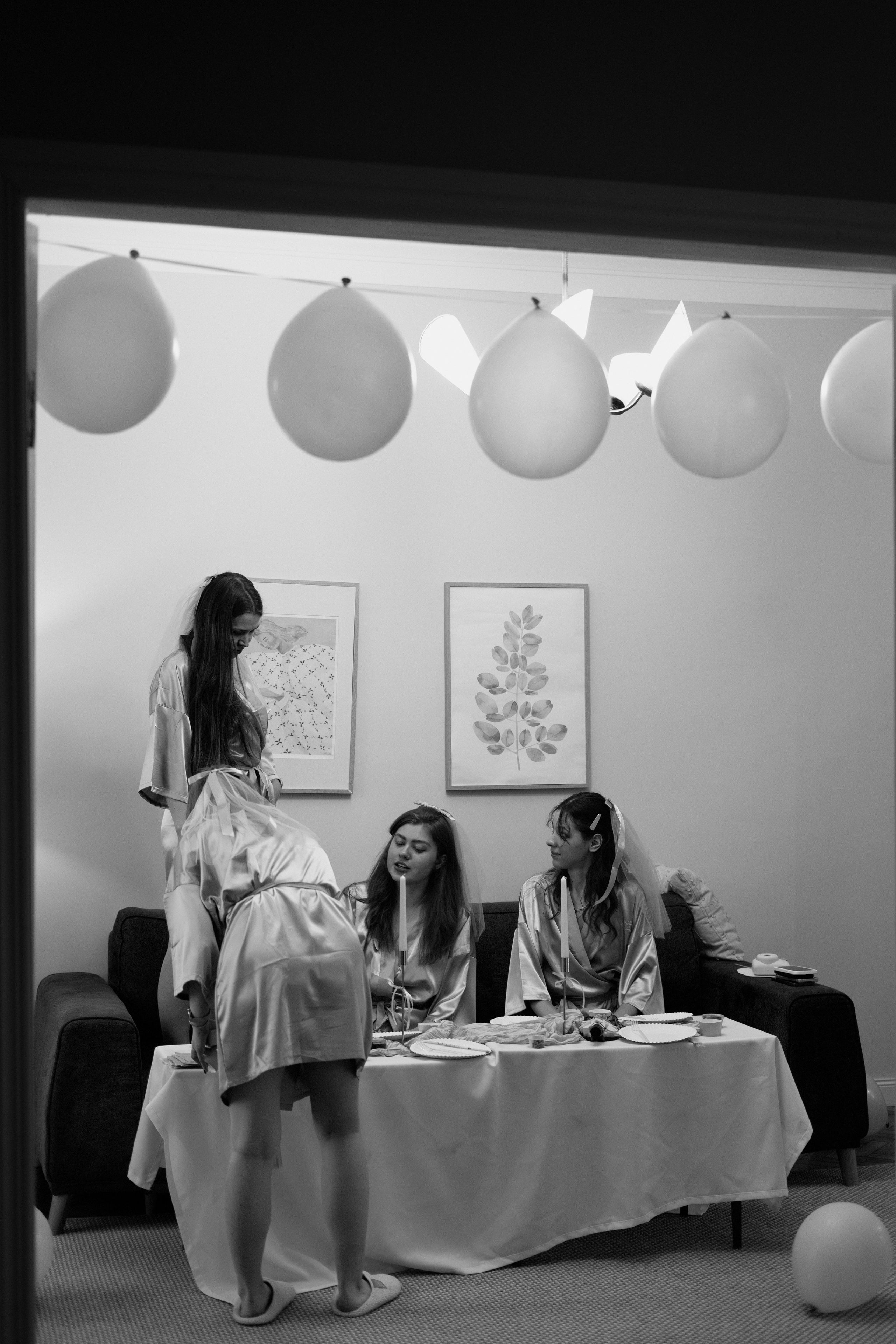 Девичник Анастасии. Свадебный и портретный фотограф в Санкт-Петербурге Софья Каркачева