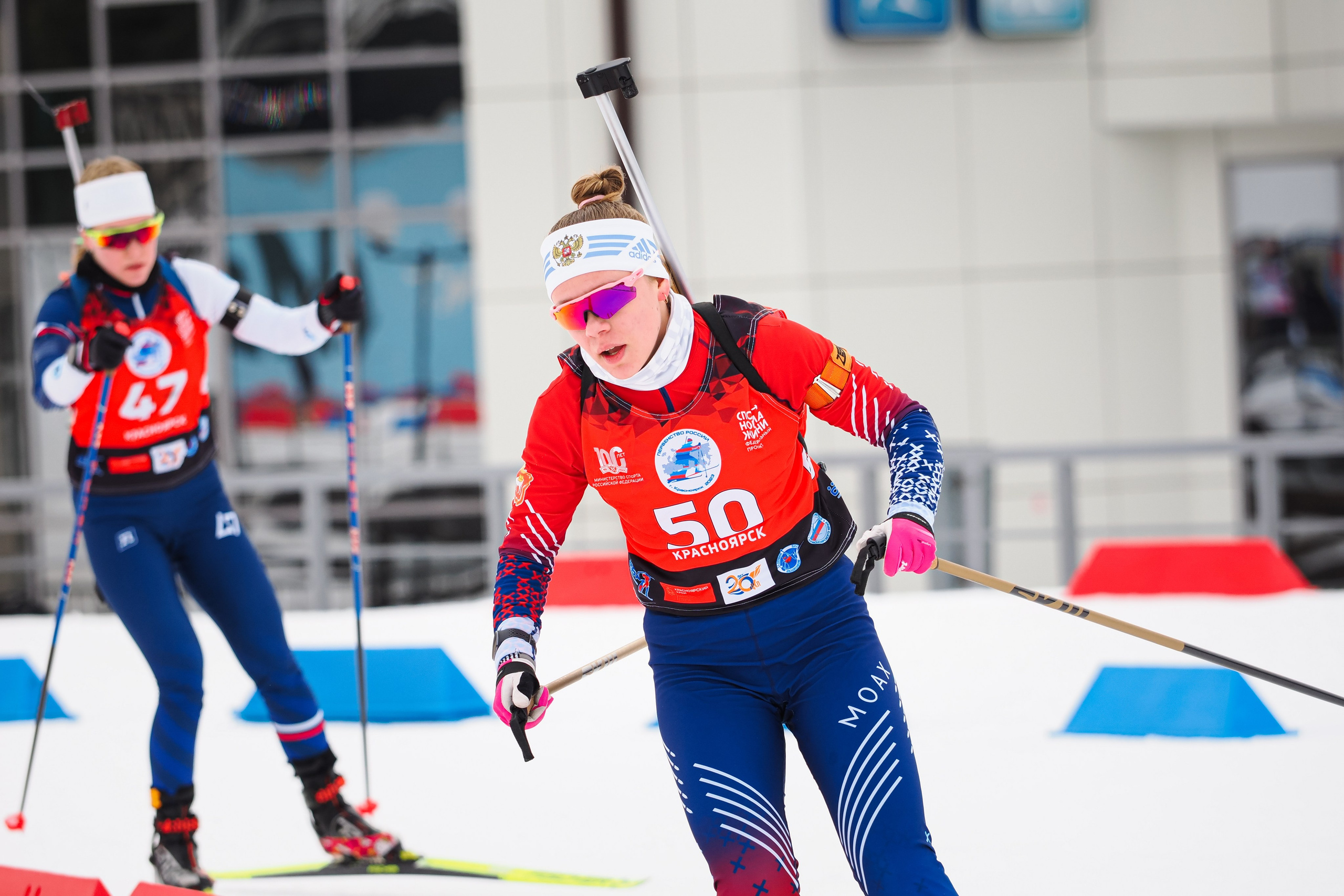 Биатлон / Первенство России. Репортажный фотограф Алексей Козьмин