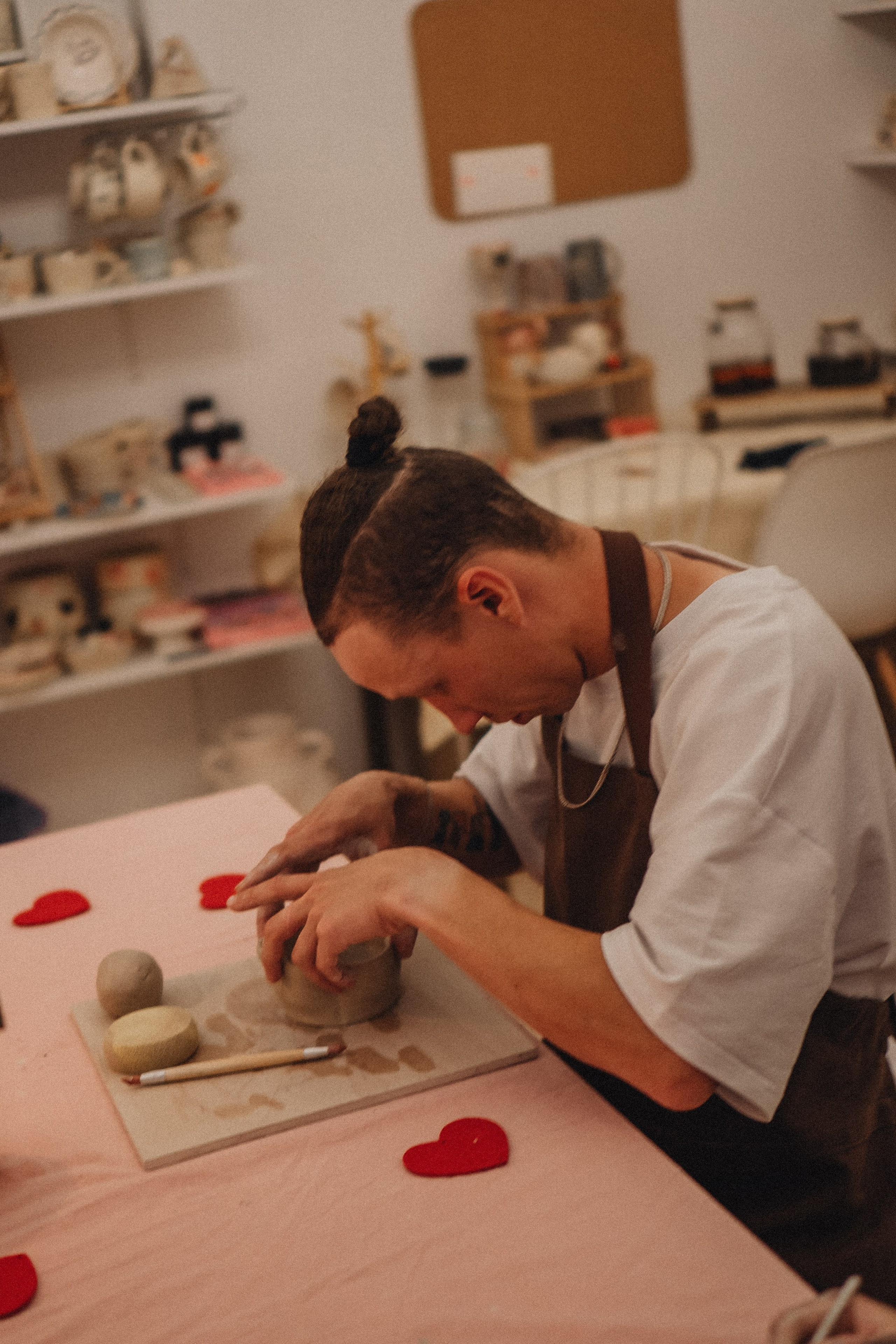 СВИДАНИЕ В ГОНЧАРНОЙ МАСТЕРСКОЙ. Профессиональный фотограф, Санкт-Петербург — Виктория Богомолова
