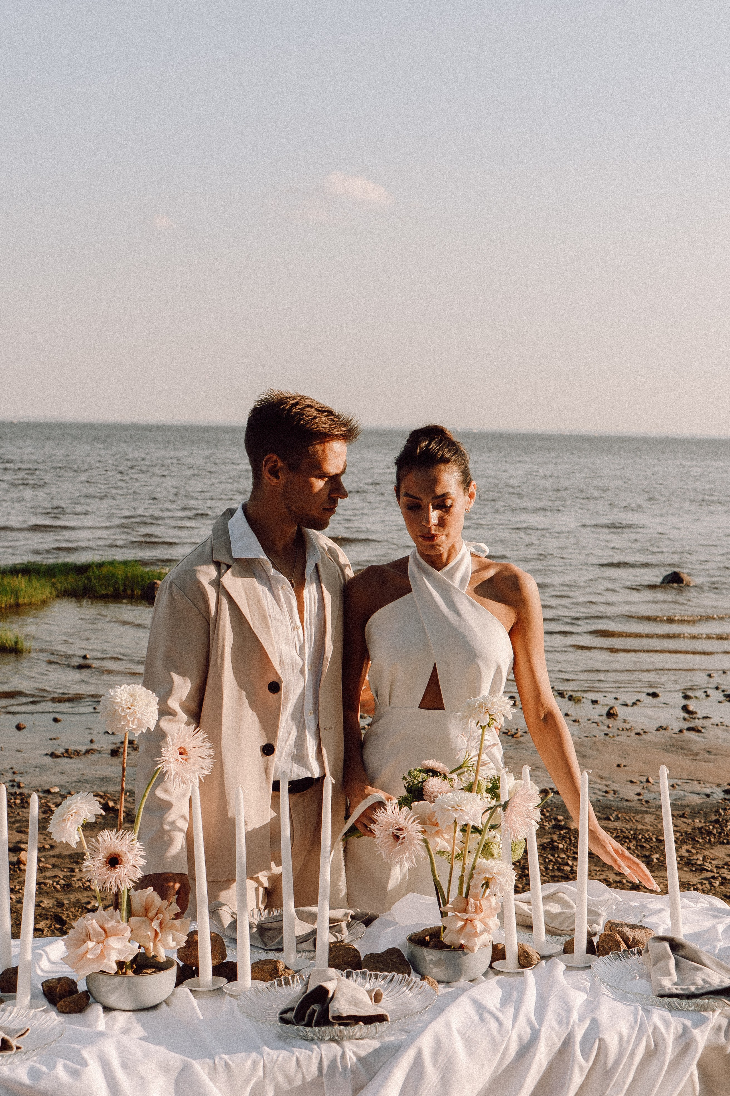 СВАДЕБНАЯ ФОТОСЕССИЯ ВЫЕЗДНОЙ ЦЕРЕМОНИИ (ФИНСКИЙ ЗАЛИВ). Профессиональный фотограф, Санкт-Петербург — Виктория Богомолова