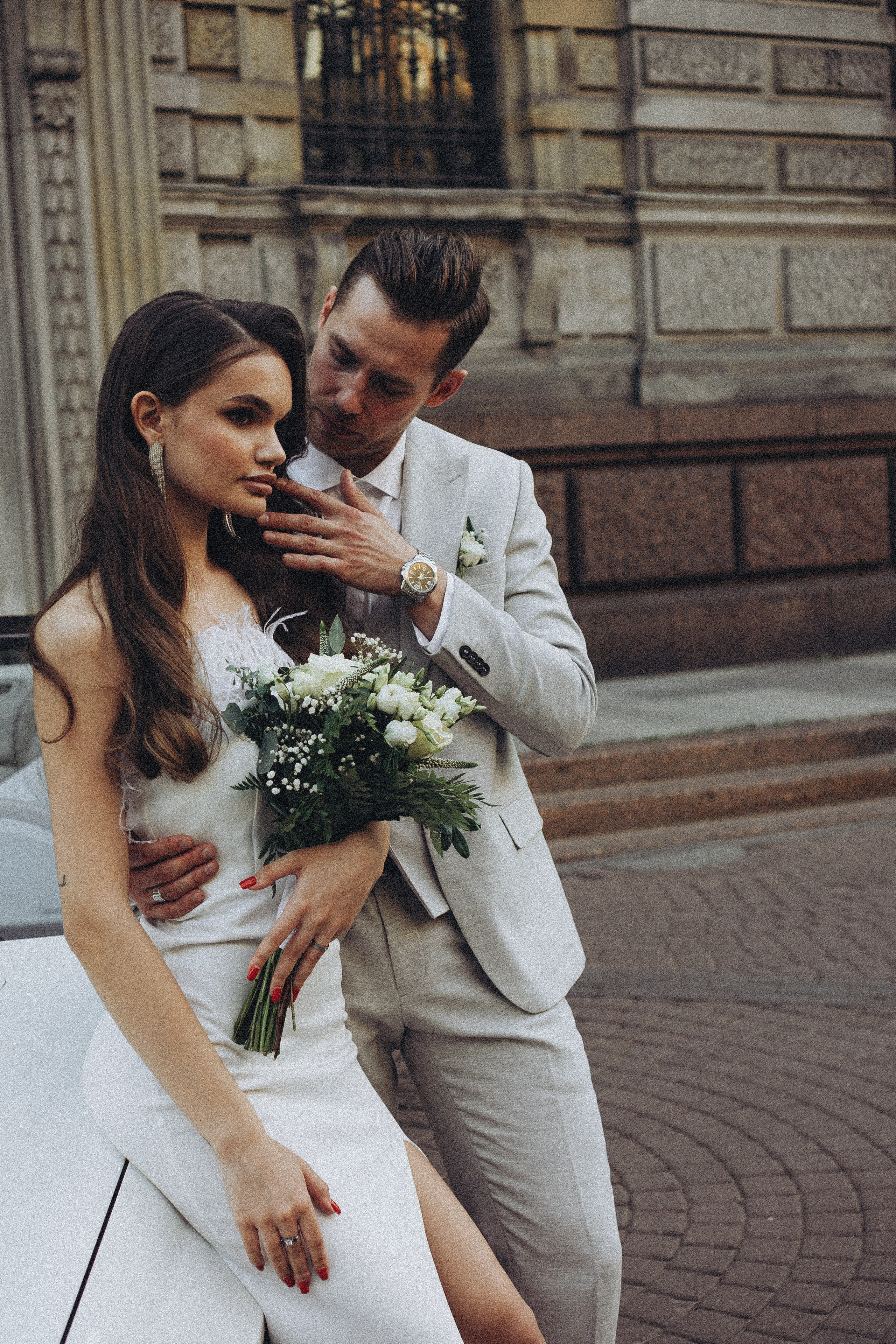 Свадебная сьемка у академии Штиглица. Профессиональный фотограф, Санкт-Петербург — Виктория Богомолова