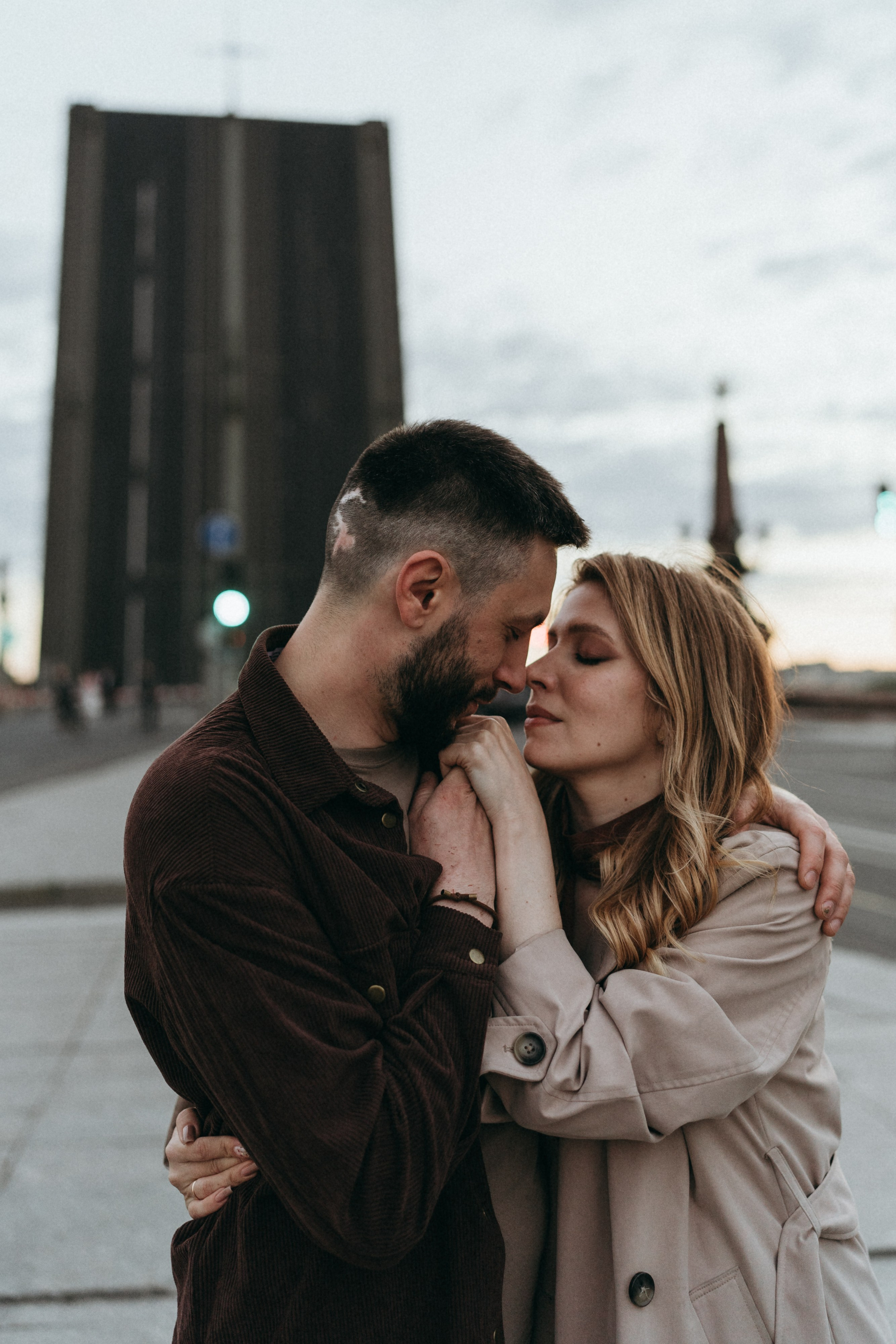 Максим и Настя / Разводные мосты. Фотограф в Санкт-Петербурге — Лучина Екатерина