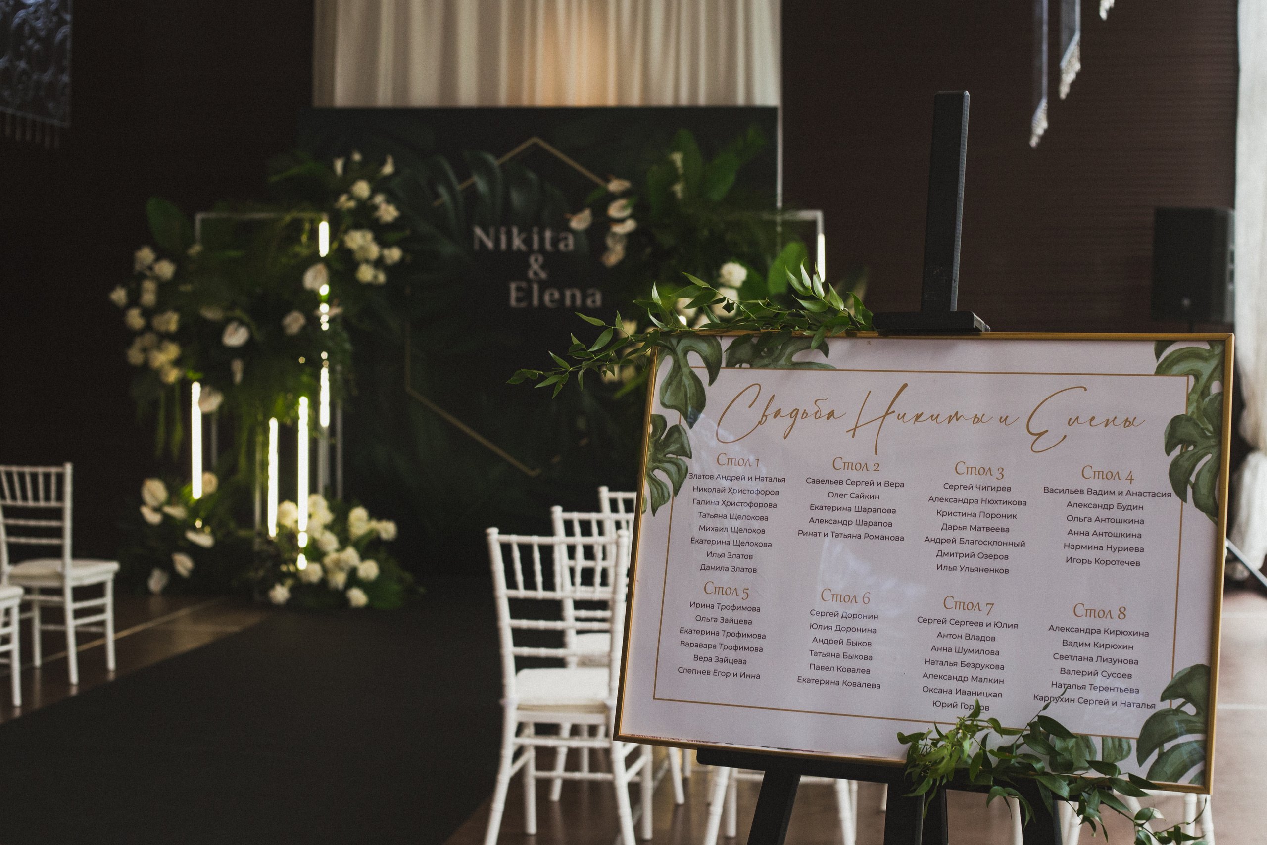 Декор свадьбы. Виктория Еремина — фотограф и видеограф в Москве