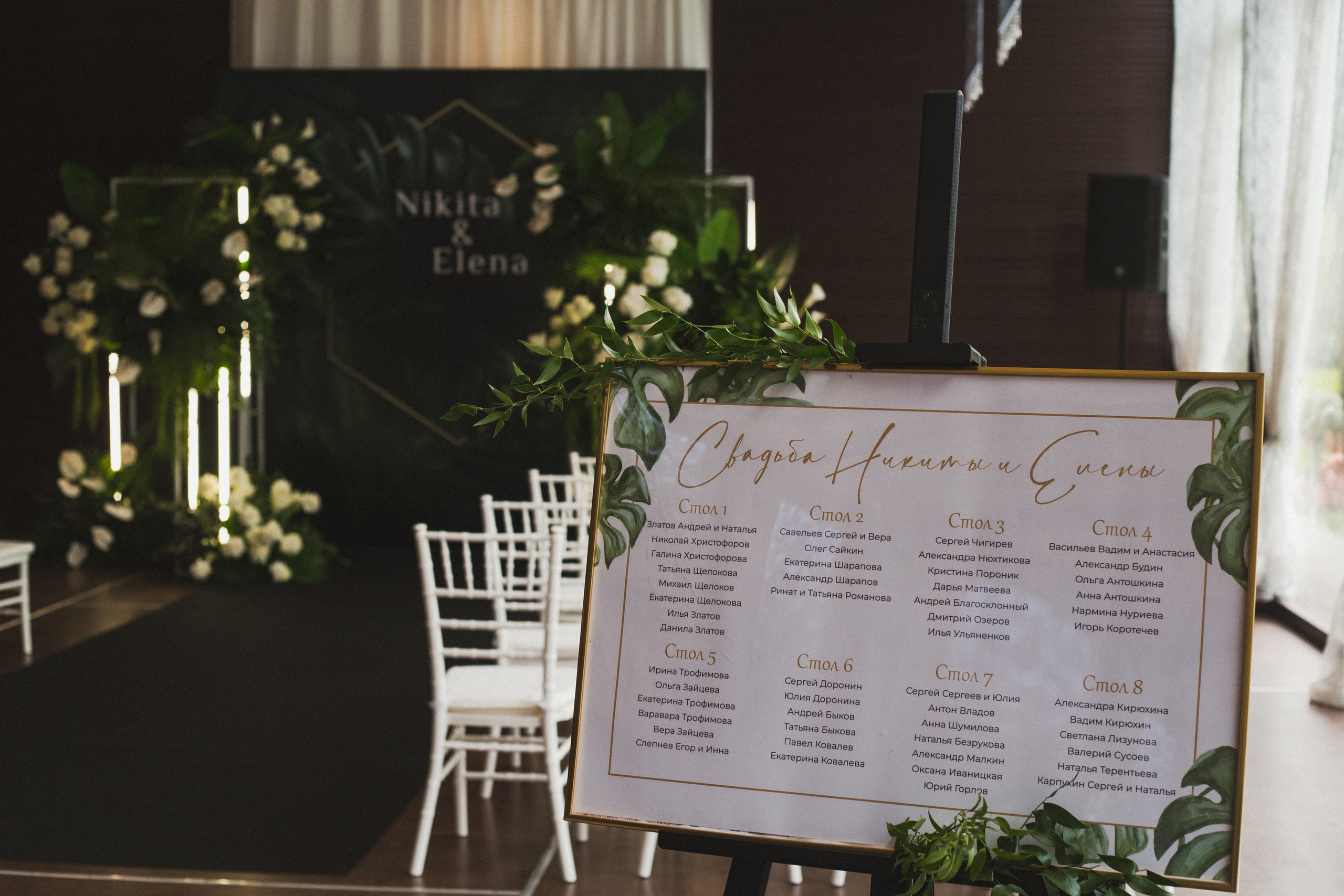 Декор свадьбы. Виктория Еремина — фотограф и видеограф в Москве