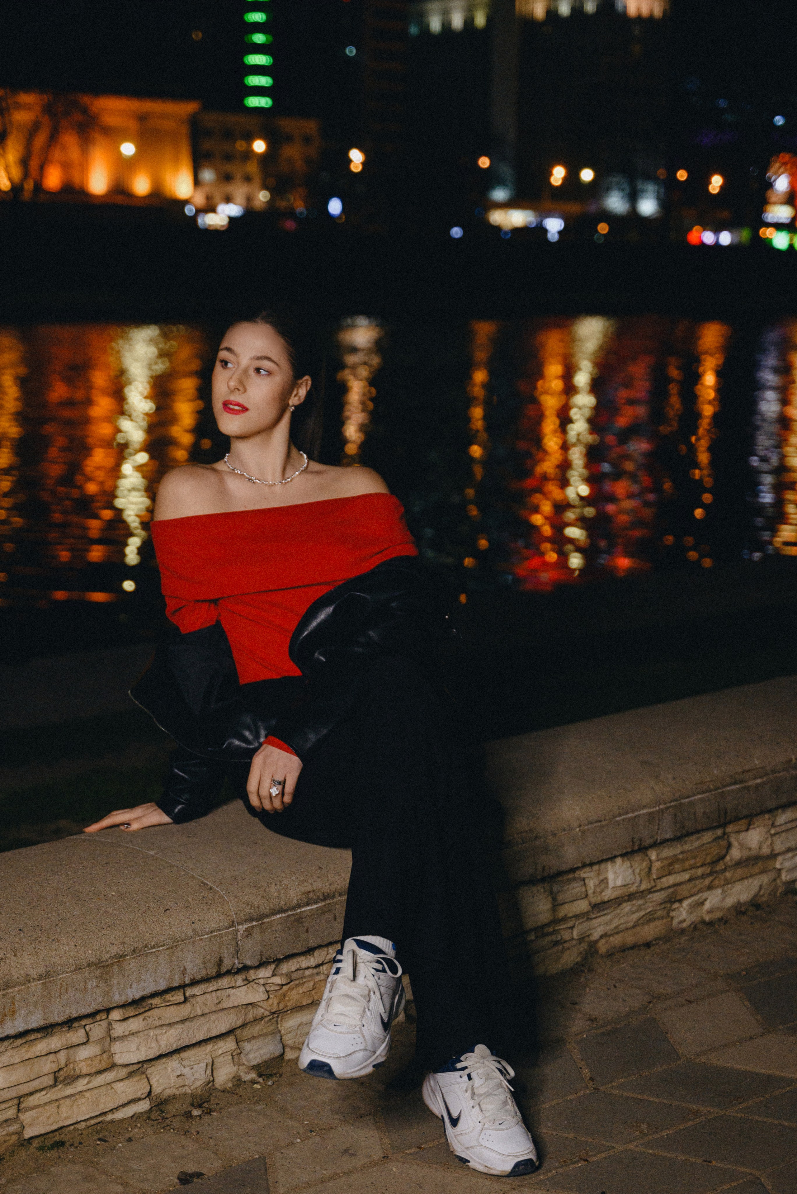 Любовь в ночном городе. Свадебный и портретный фотограф в Минске Наташа Каракулова