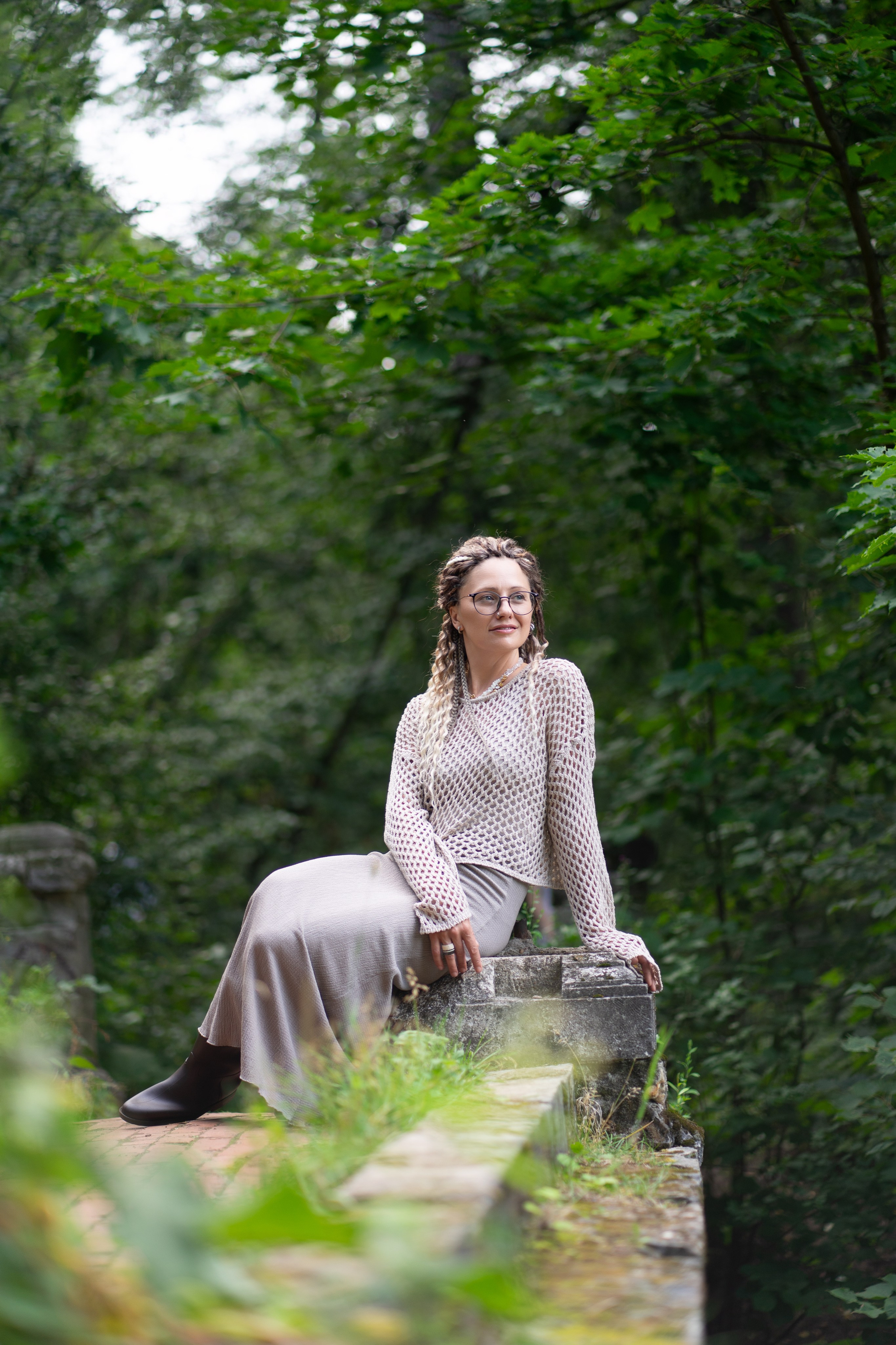 Анна —лесная нимфа. Фотограф Светлана Белоусова