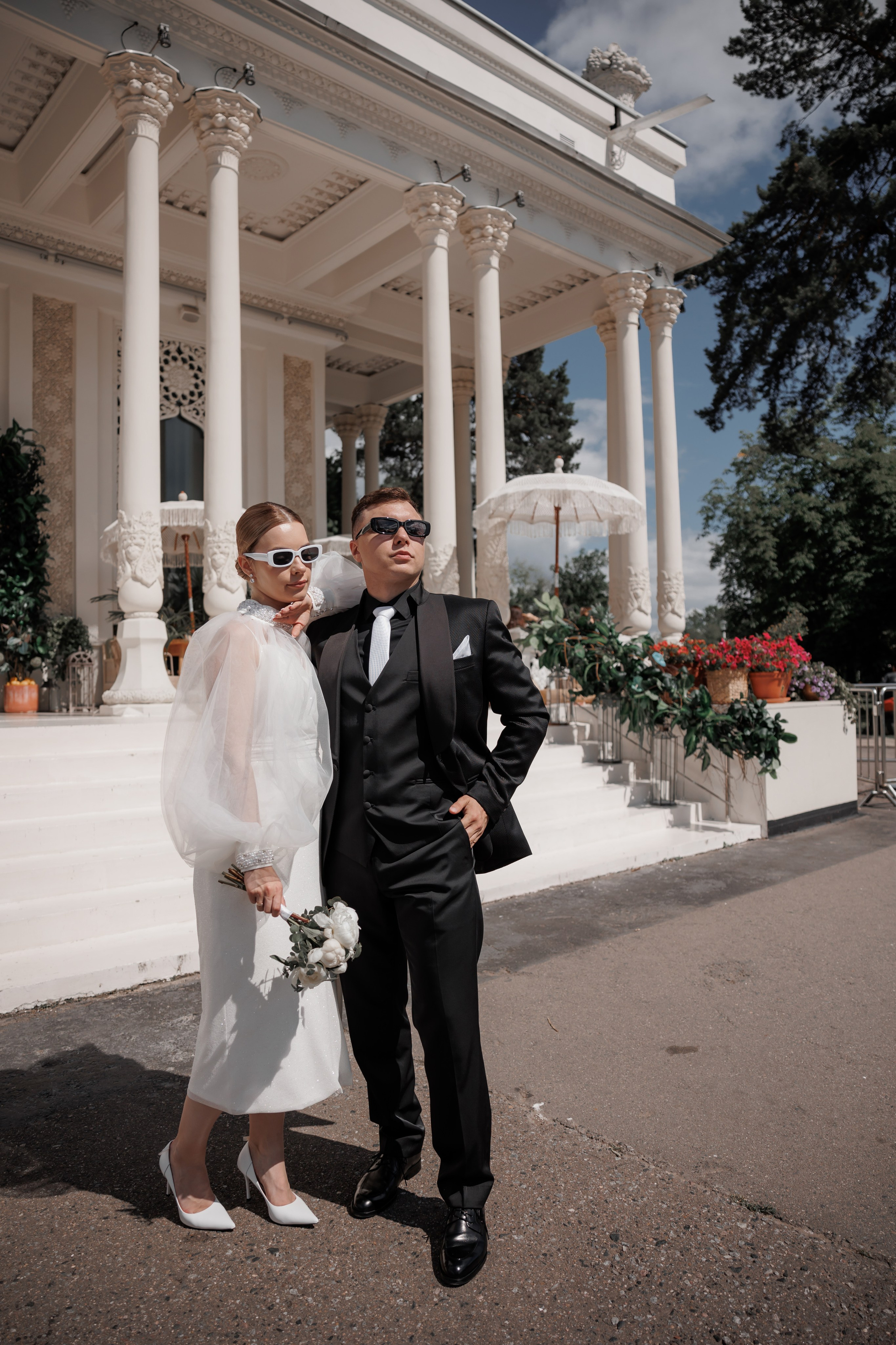 Анна и Сергей, Особняк Муравьевых-Апостолов, прогулка по ВДНХ, ресторан «Домик в саду». Свадебный и репортажный фотограф (Москва, Королев и другие)