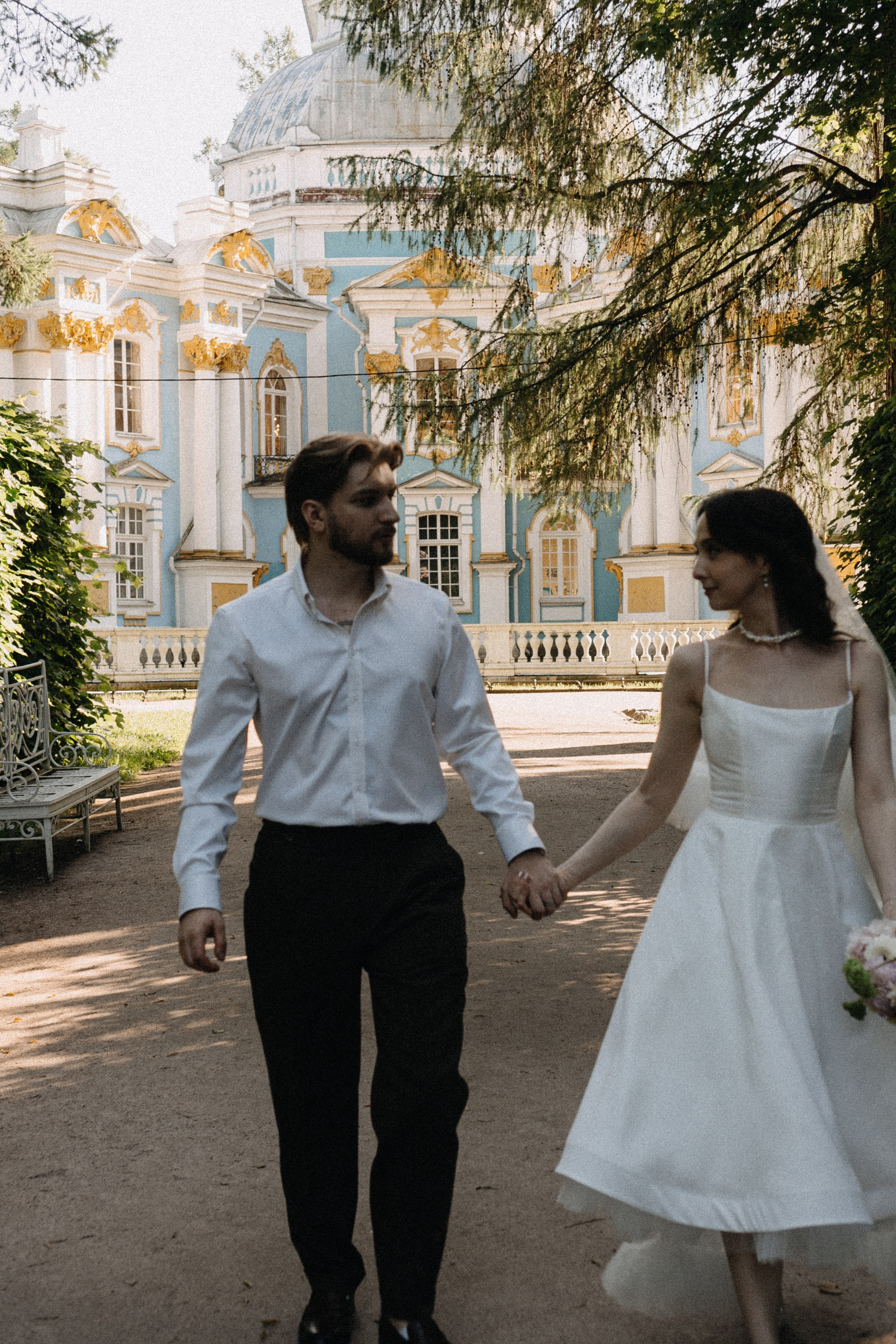 СВАДЕБНАЯ ФОТОСЕСИСИЯ В ГОРОДЕ ПУШКИН. Профессиональный фотограф, Санкт-Петербург — Виктория Богомолова