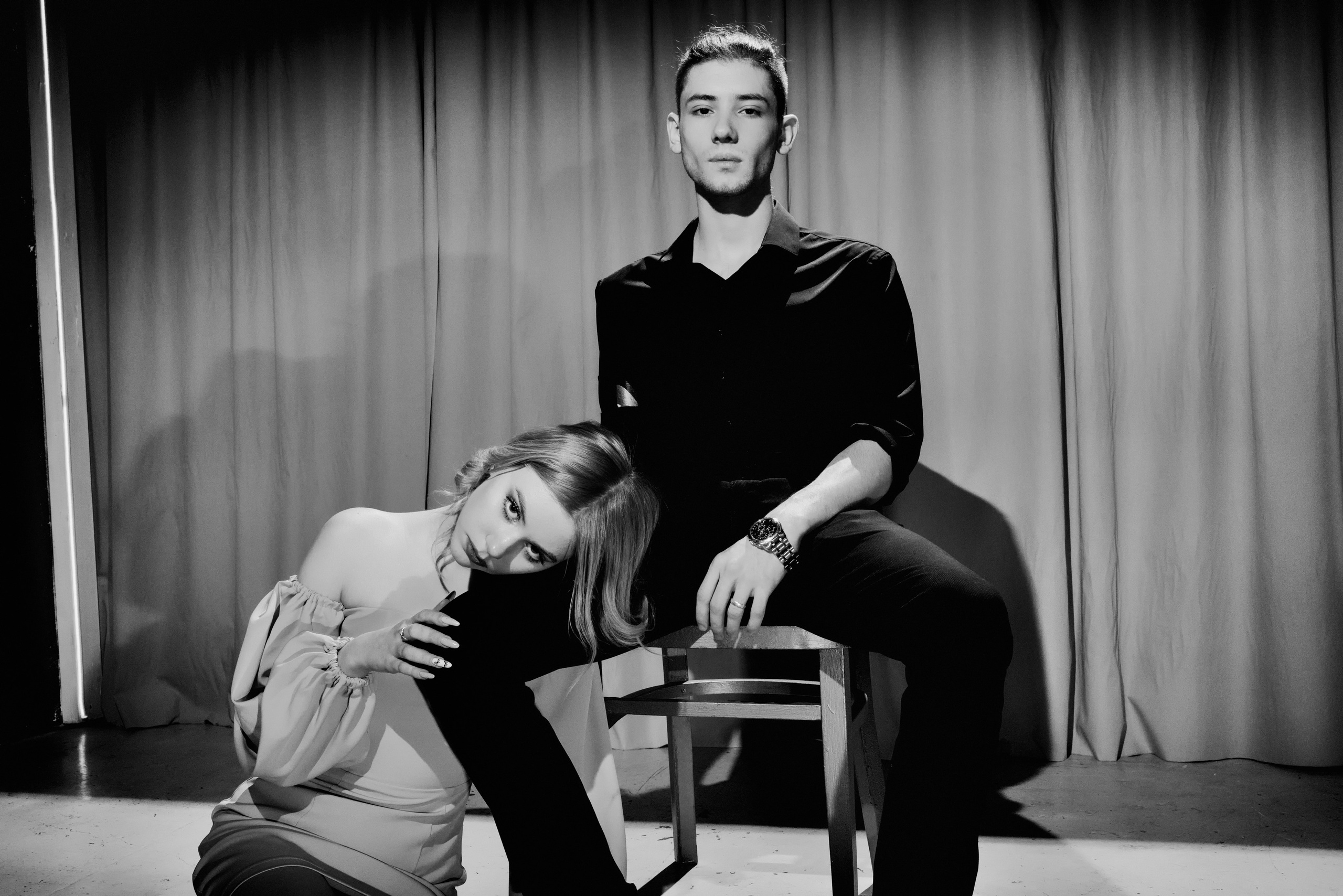 Ольга @ Ратмир, киношный поцелуй. Фотограф в Туле — Борисов Николай