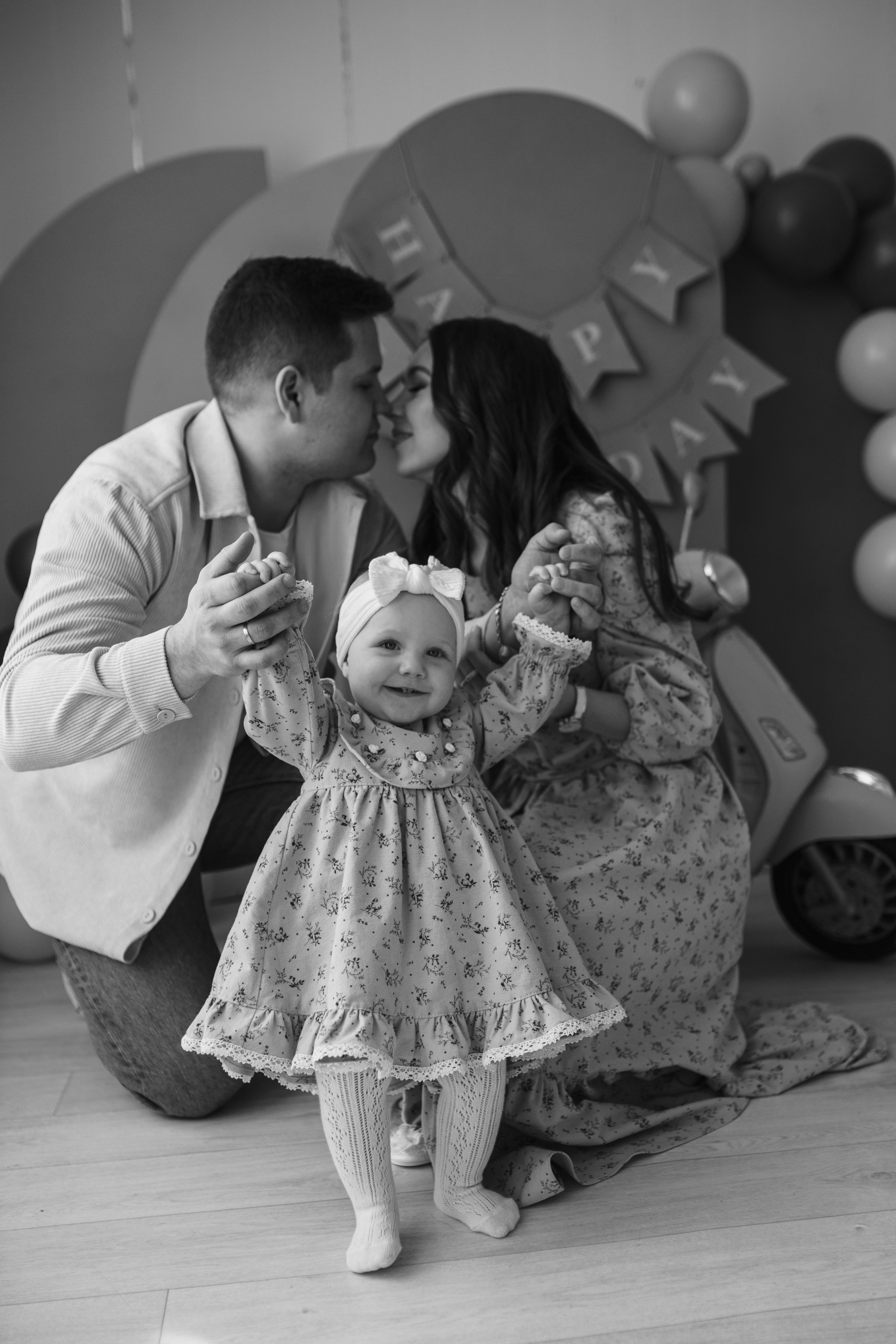 Сьемка годика для Анечки. Семейный и детский фотограф в Рязани Васюгова Мария