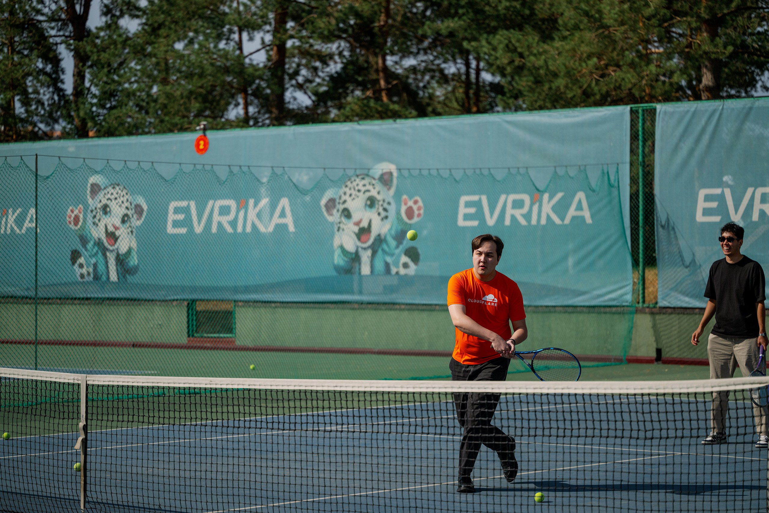 Конференция/Игра в тенис — BakoTech&Cloudfire. Фотограф в Алматы — Алексей Коньков | Репортаж, свадьбы, портреты