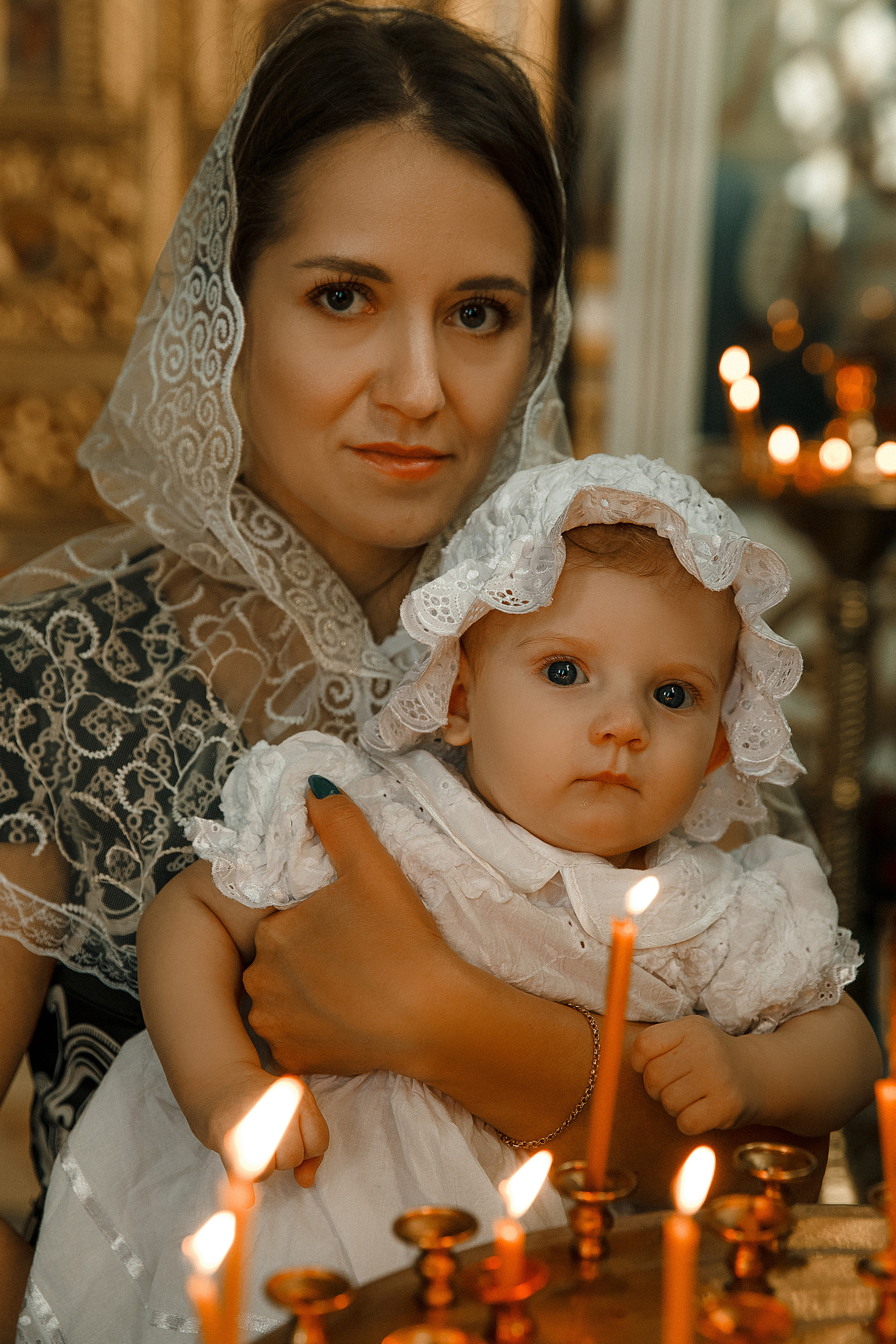 Крещение малышки Ксении в «Духосошественском» соборе. Свадебный и семейный фотограф в Саратове Виолетта Привалова