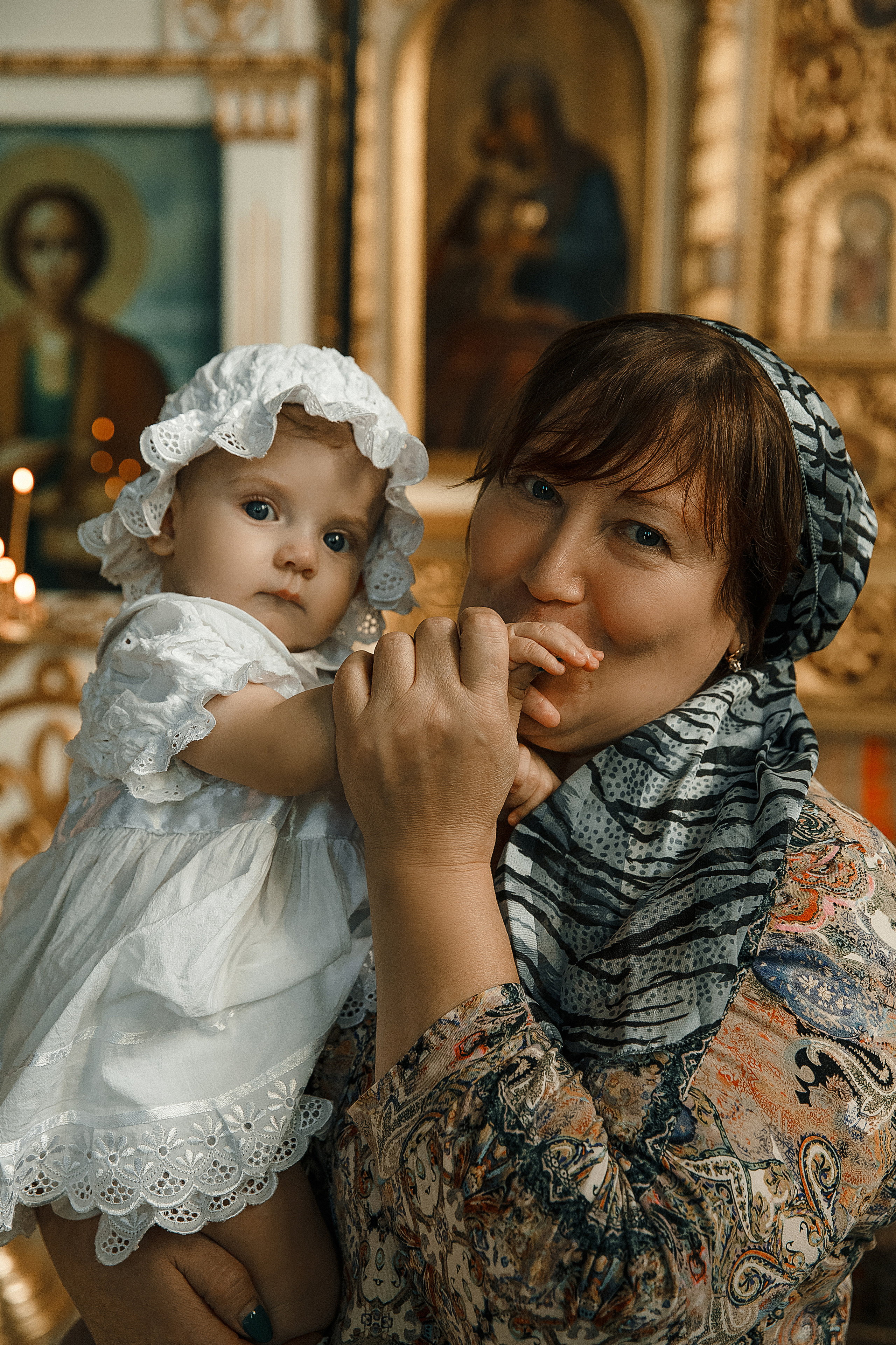 Крещение малышки Ксении в «Духосошественском» соборе. Свадебный и семейный фотограф в Саратове Виолетта Привалова