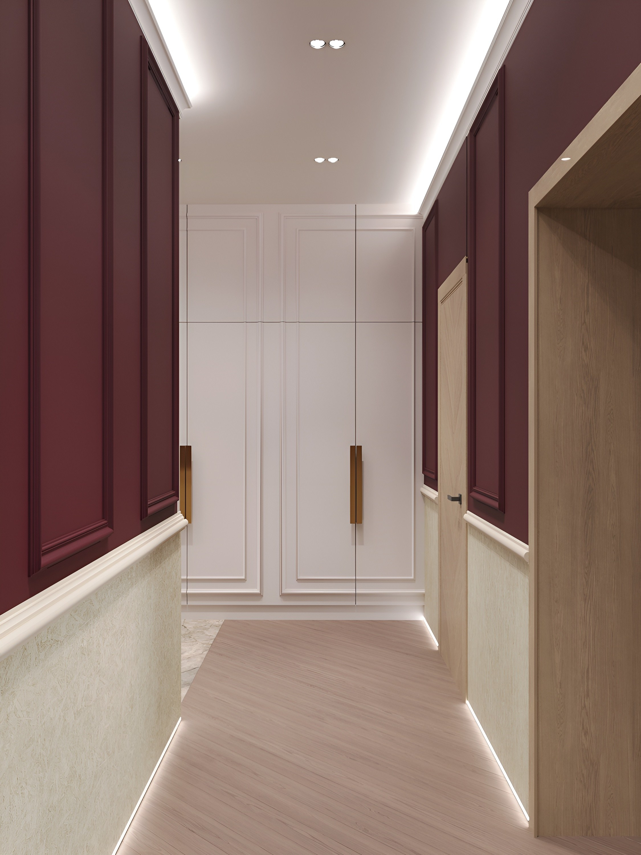 Холл. 3D Визуализация интерьеров жилых и коммерческих помещений