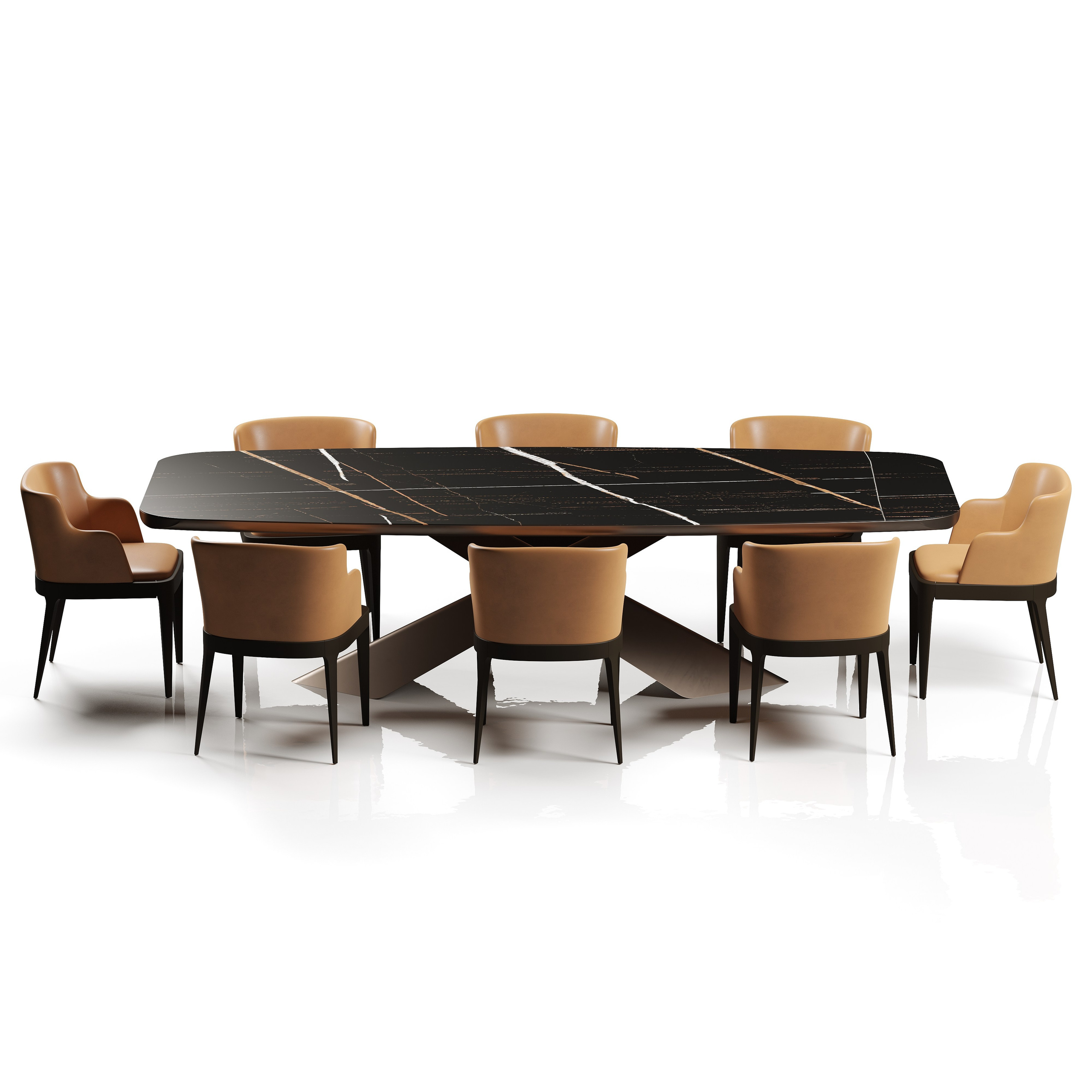 Мебель CATTELAN — Премиальные обеденные и акцентные предметы. 3Д Визуализация Интерьера и Архитектуры