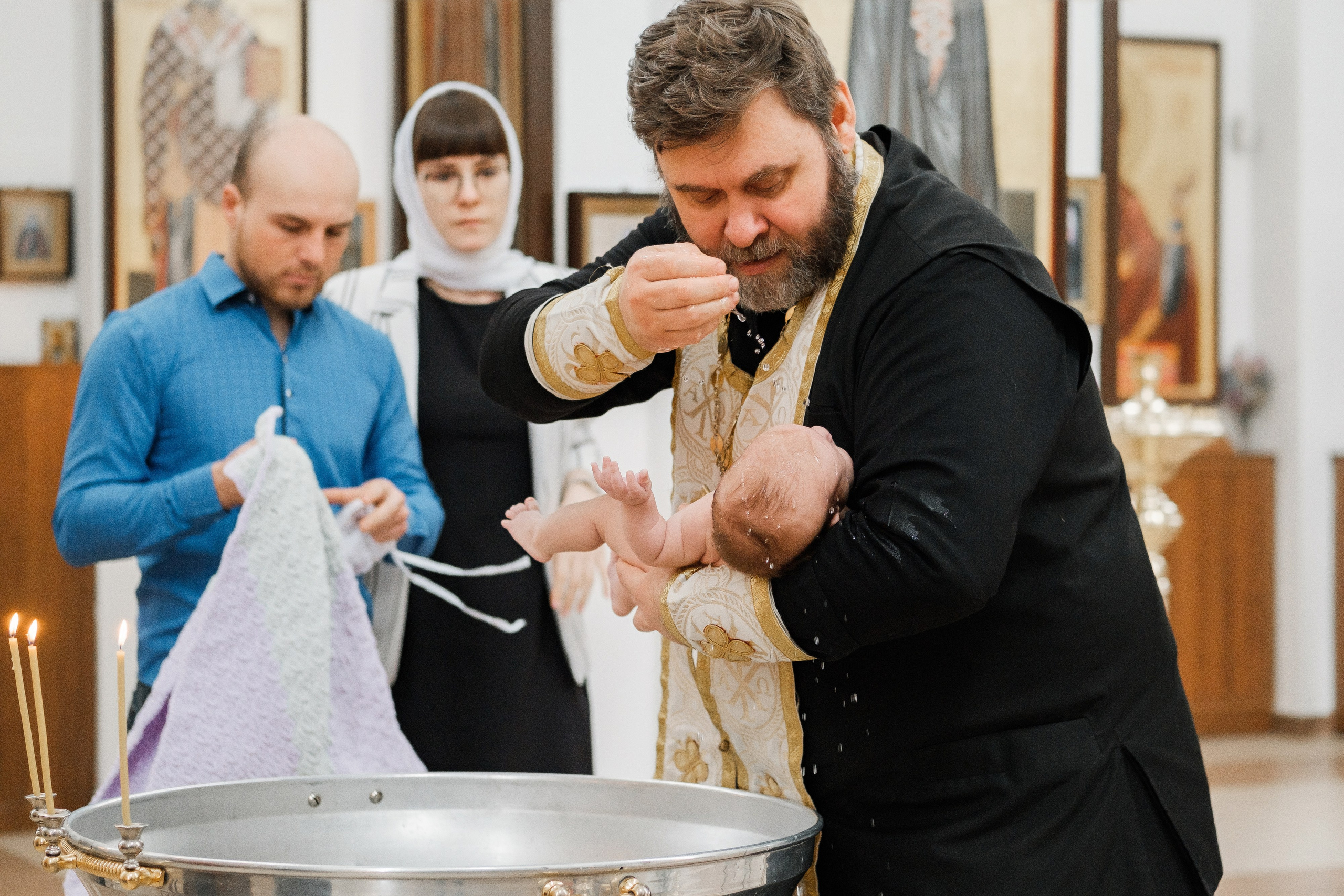 Крещение 15 марта 2023. Свадебный фотограф | репортаж | праздники | крещение