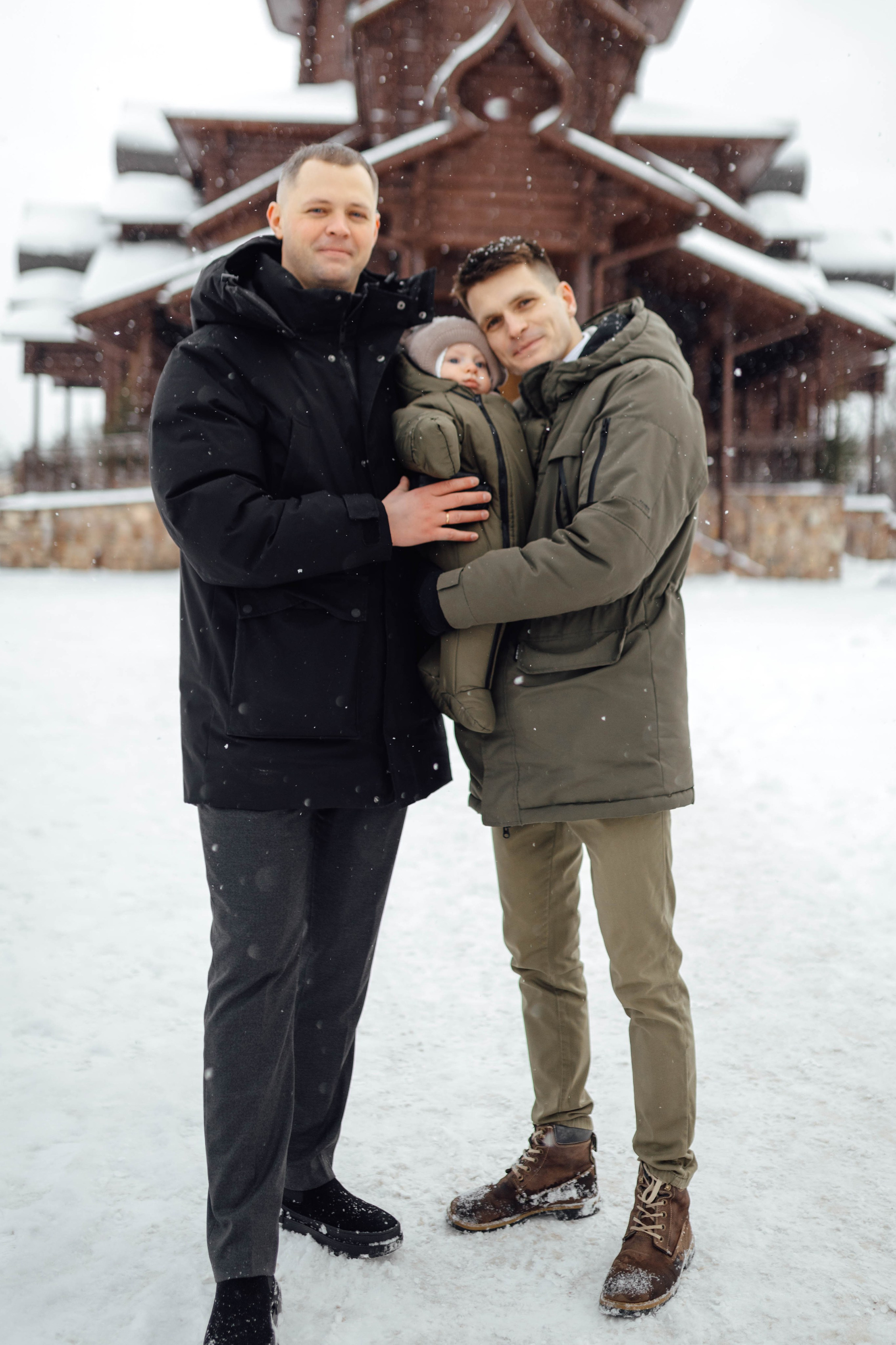 Крещение Матвея, храм Святой Троицы, декабрь 2025