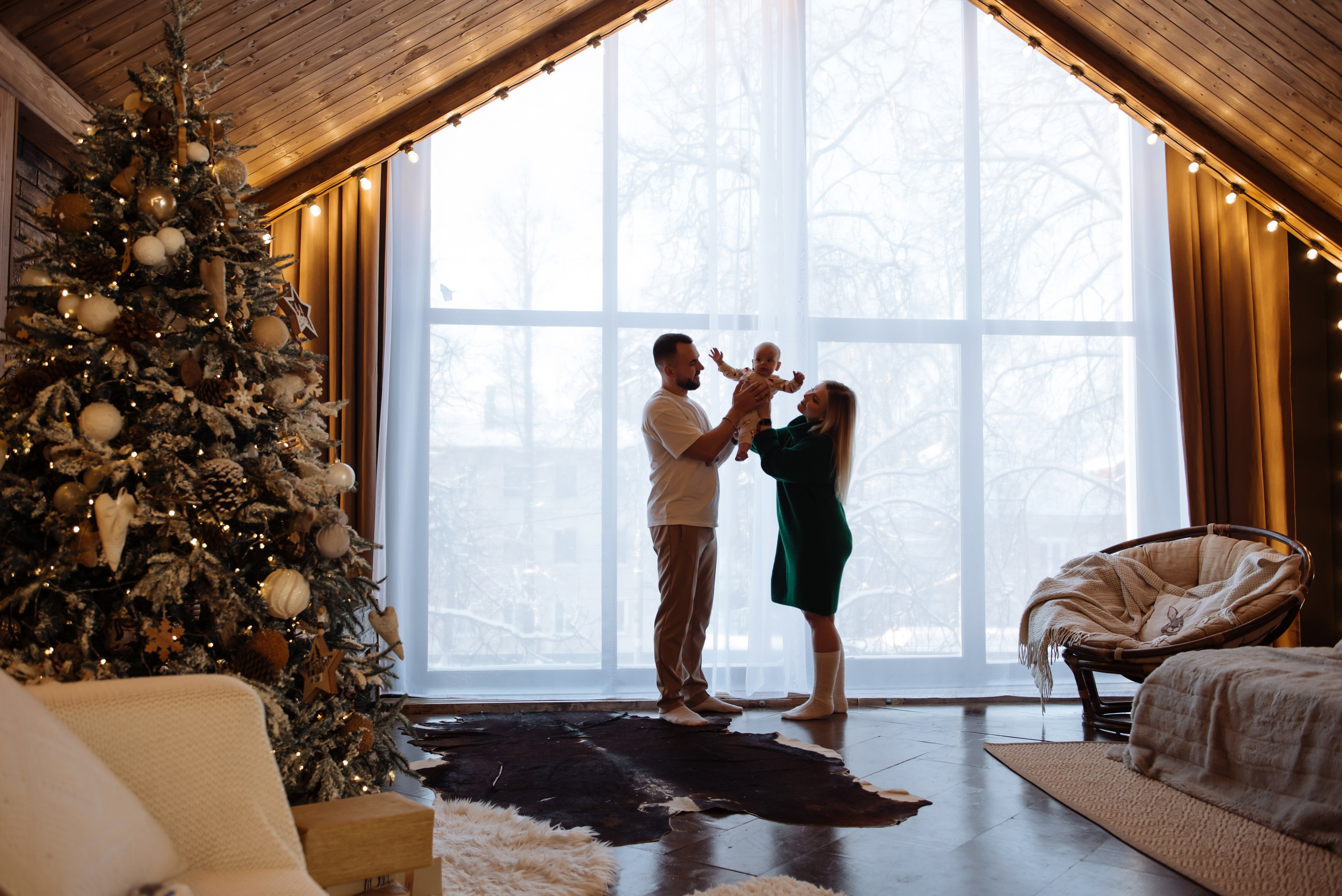 New Year Юля, Рома и маленький Эрик. Свадебный, портретный, фотограф беременности в Нижнем Новгороде Алина Зиновьева