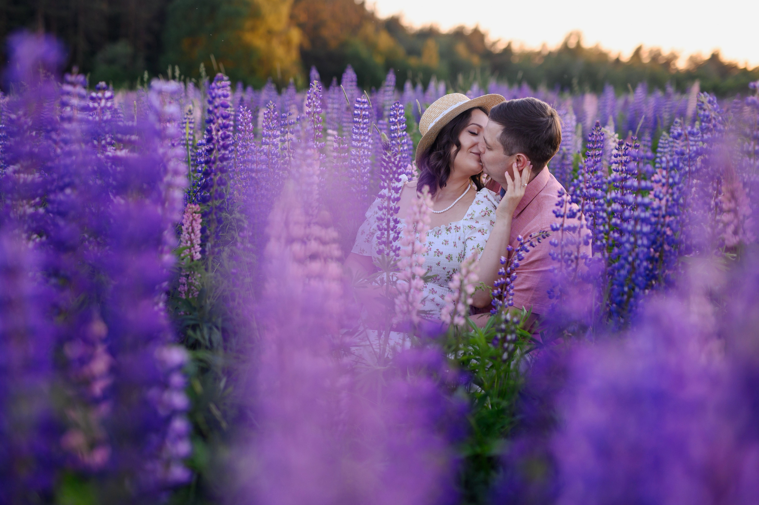 Люпиновое счастье. Портретный, семейный и свадебный фотограф в Санкт-Петербурге и в Пушкине Ширяев Денис