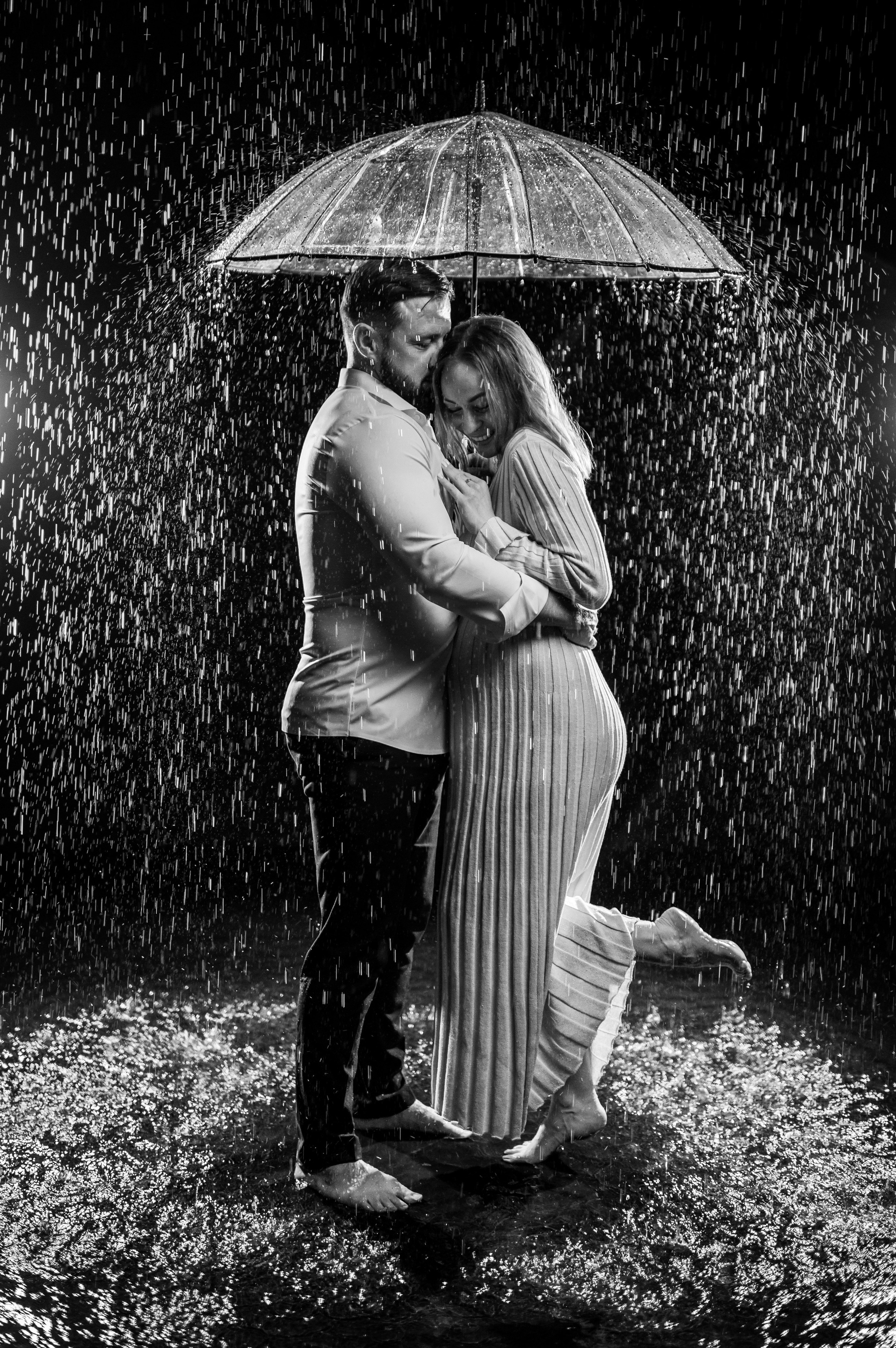 Под дождём. Портретный, семейный и свадебный фотограф в Санкт-Петербурге и в Пушкине Ширяев Денис