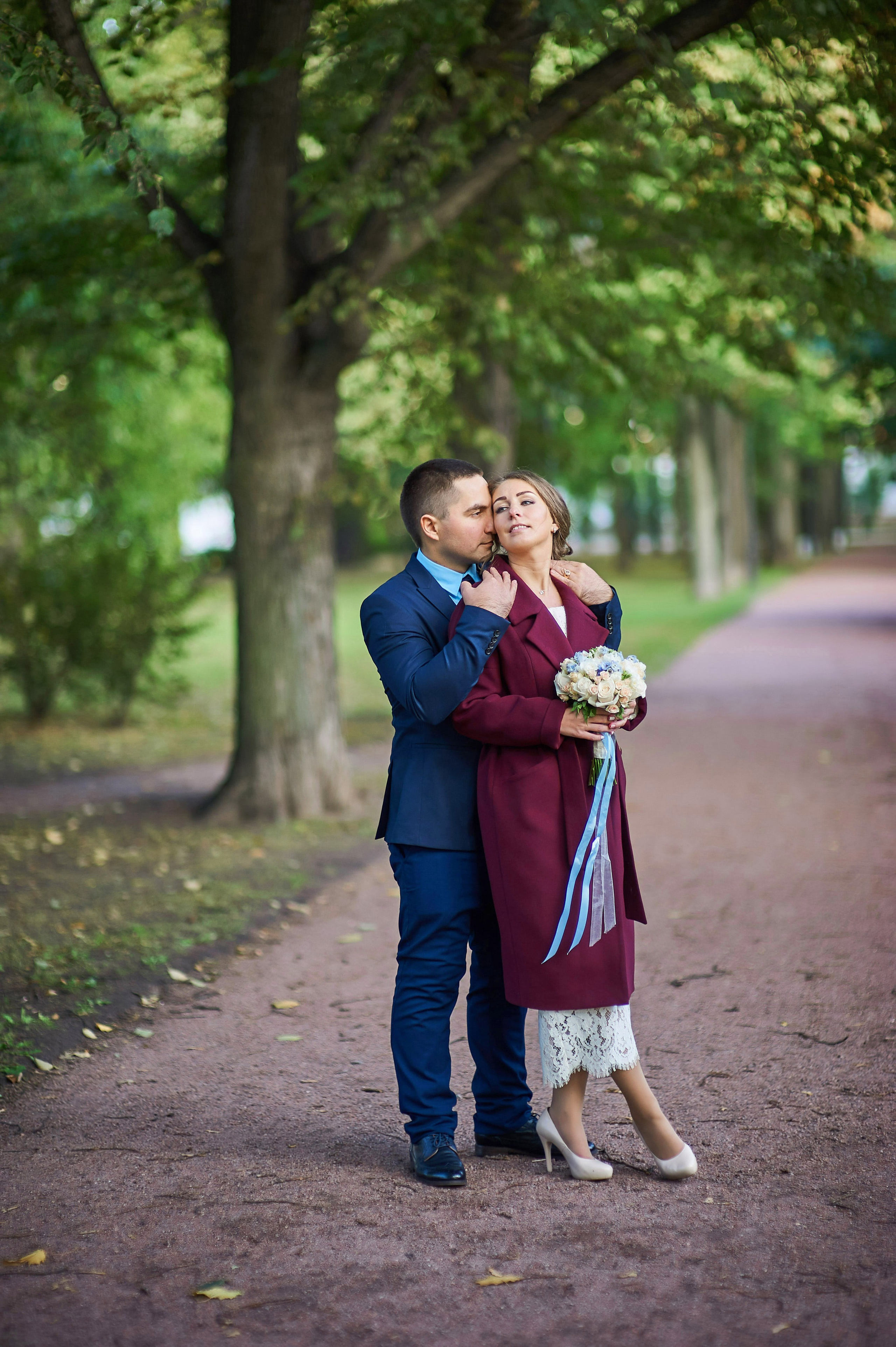 Свадебная фотосессия в студии. Портретный, семейный и свадебный фотограф в Санкт-Петербурге и в Пушкине Ширяев Денис