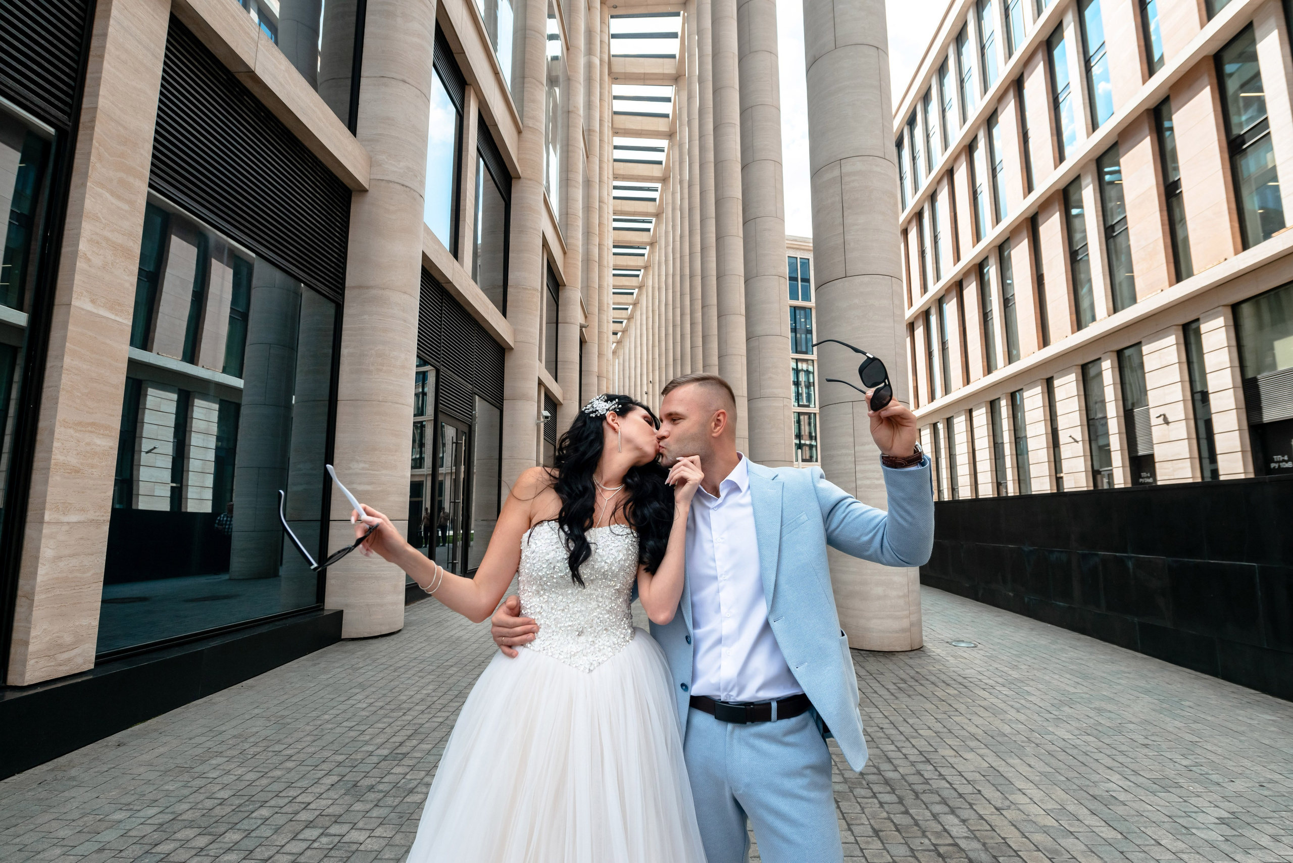 Елена и Илья (фотосессия у городской Невской Ратуши, Исаакиевская площадь). Портретный, семейный и свадебный фотограф в Санкт-Петербурге и в Пушкине Ширяев Денис