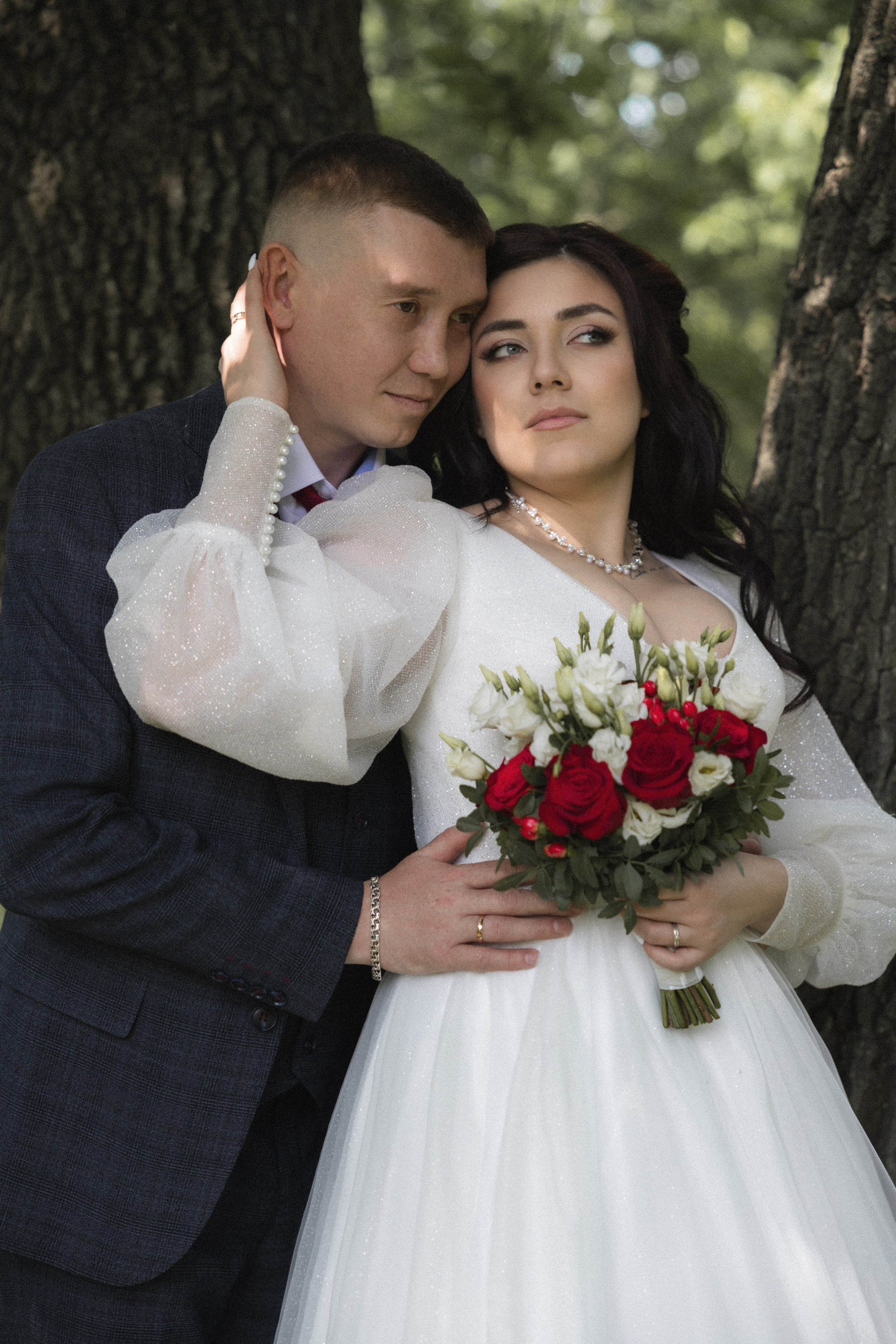 Свадебная фотосессия в парке Царицыно города Москвы