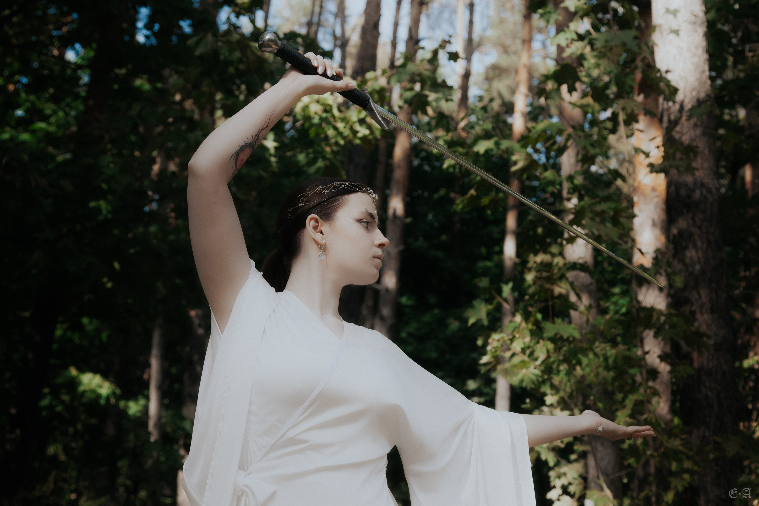 Скандинавская воительница. Фотограф Ellairen