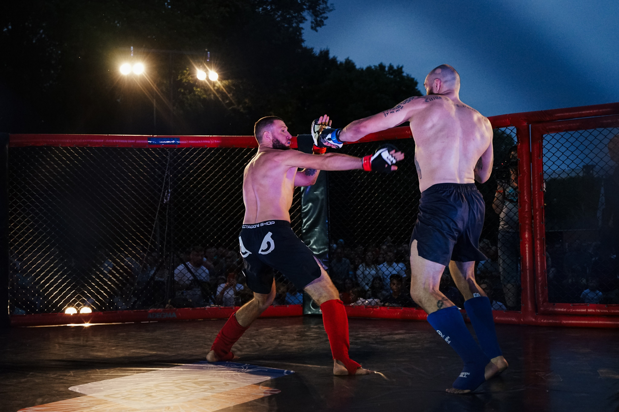 Вечер боев в ЦПКиО. Фотограф Надежда Погребняк | Рязань | Москва