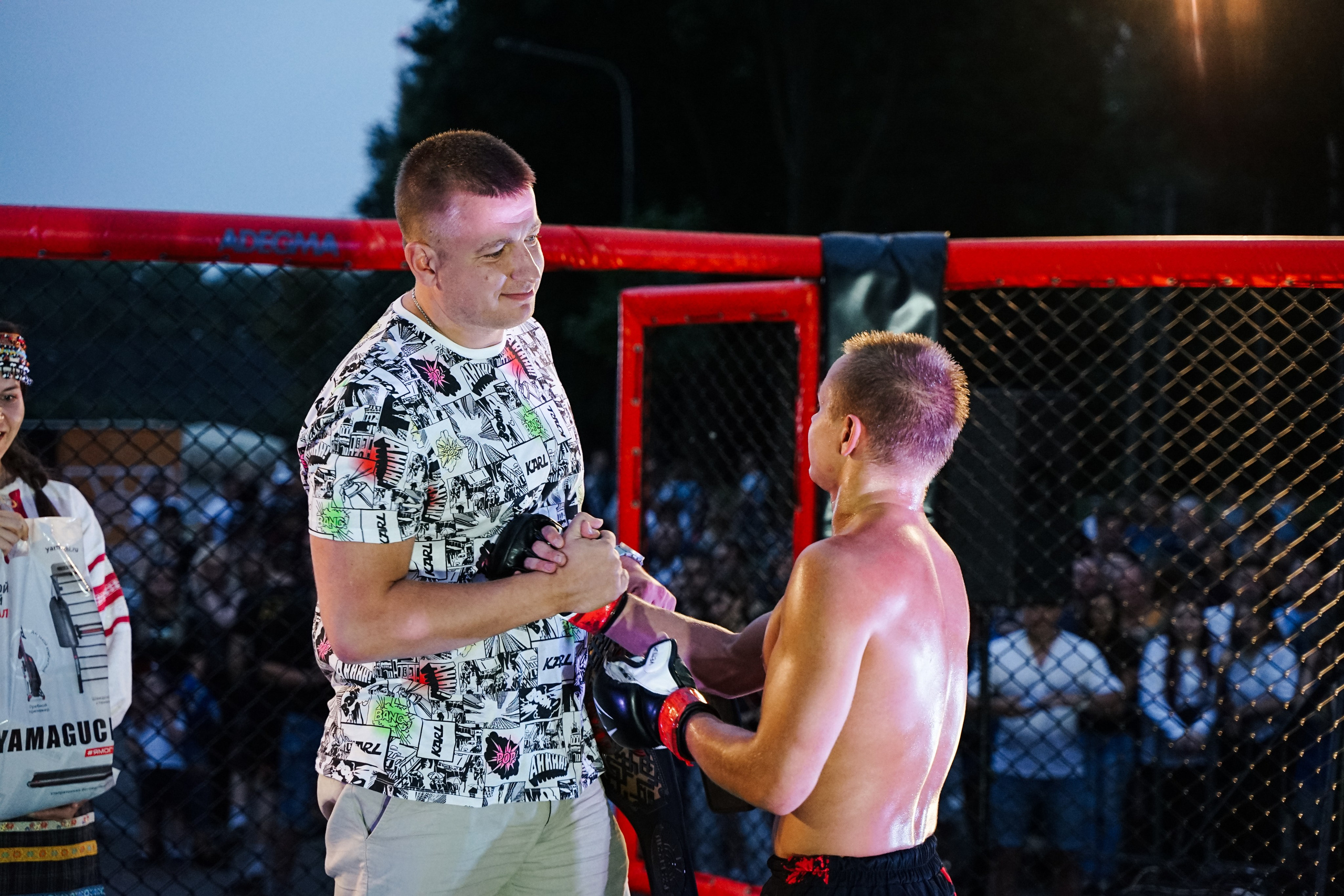 Вечер боев в ЦПКиО. Фотограф Надежда Погребняк | Рязань | Москва