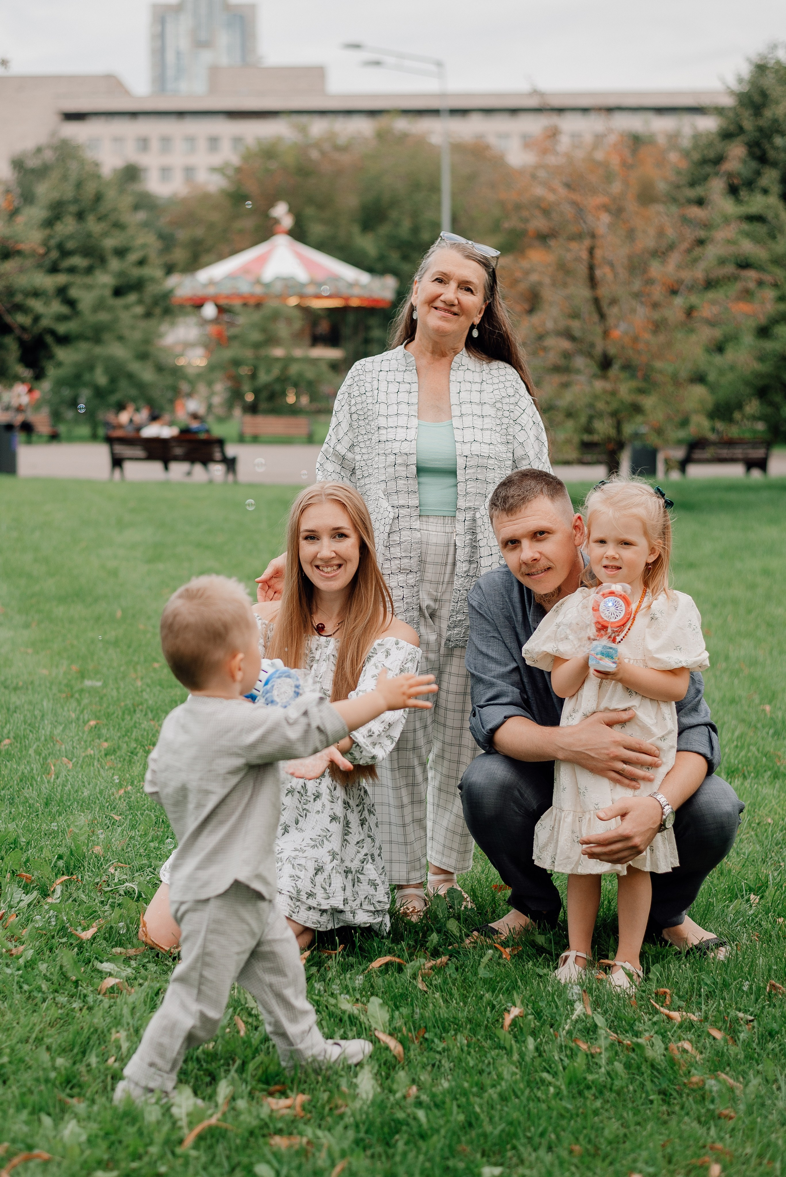 Выскубовы, Парк Горького. Семейный и детский фотограф Иваново Ксения Азаренкова