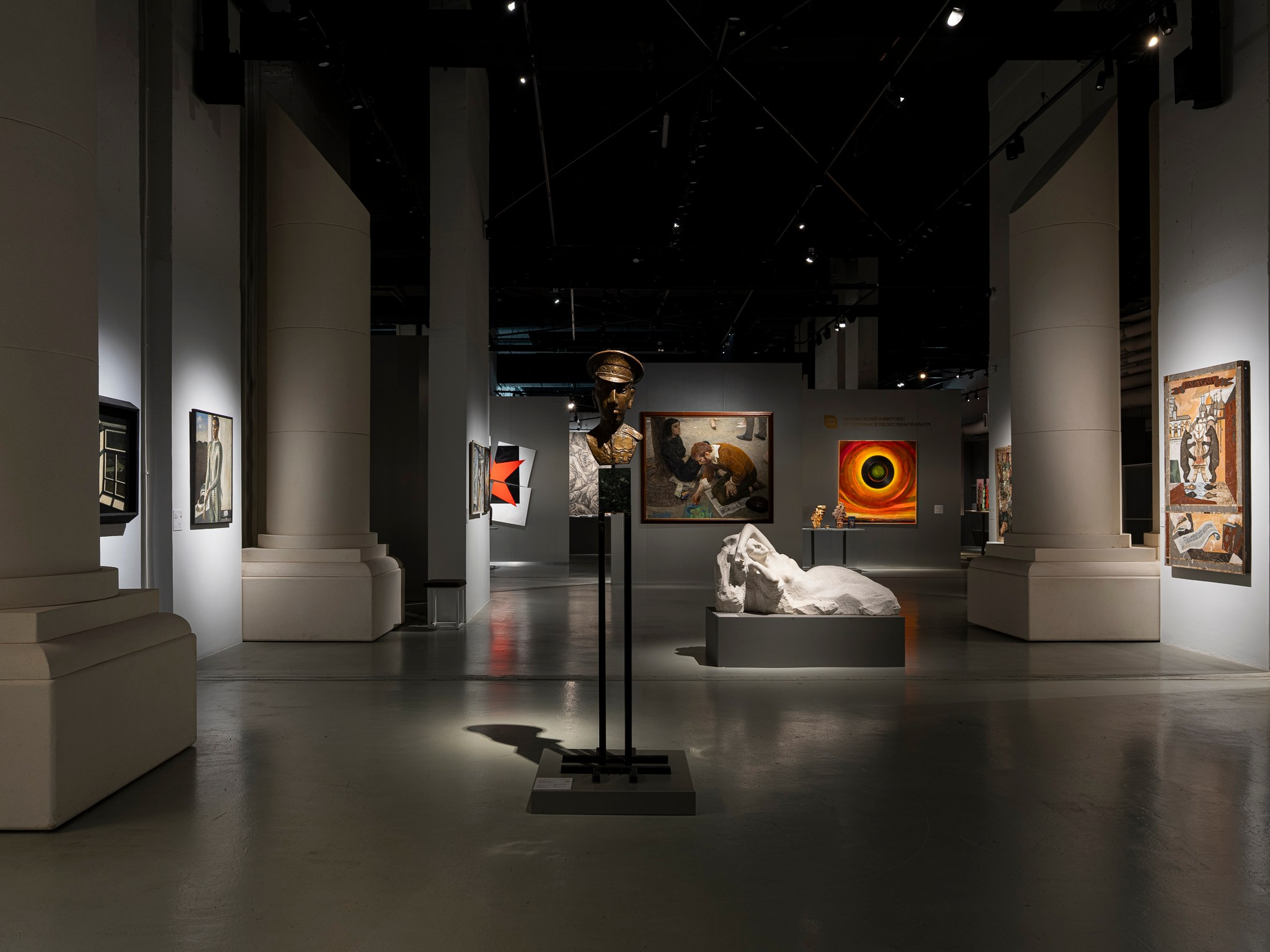 Выставка «200 лет. Юбилейная выставка Университета имени Строганова», архитектор Юлия Наполова PC_Culture. Фотограф Василий Буланов