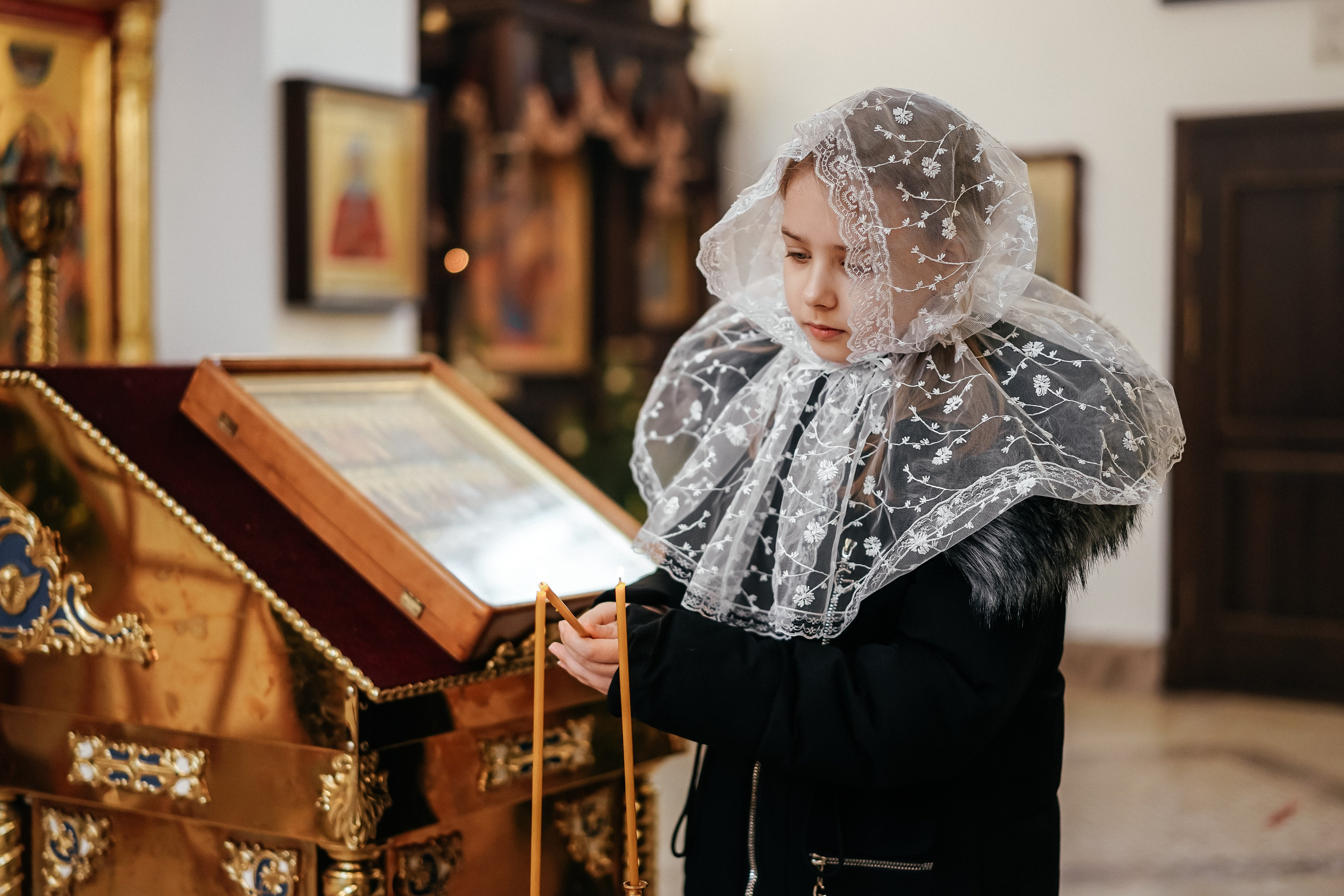 Крещение | Варвара. Фотограф и видеограф Смоленск | Студия Цезарь