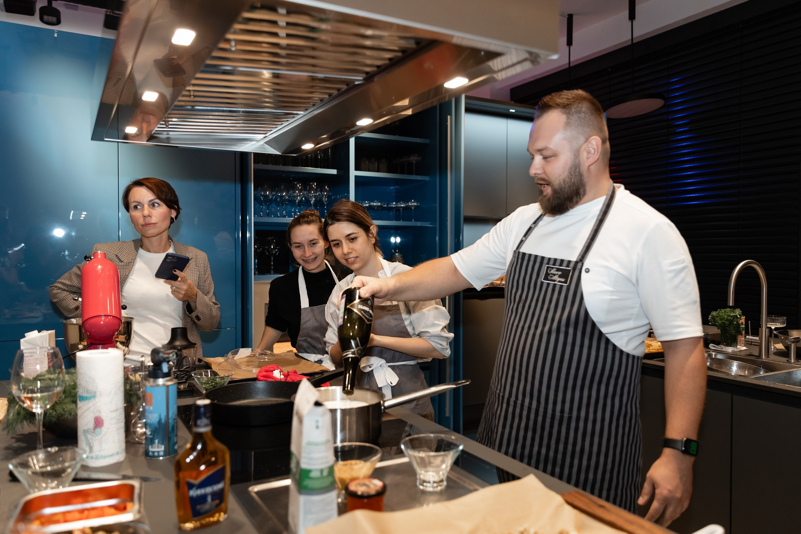 Кулинарный мастер-класс (Point of Experience). Татьяна Чернышова свадебный фотограф Москва