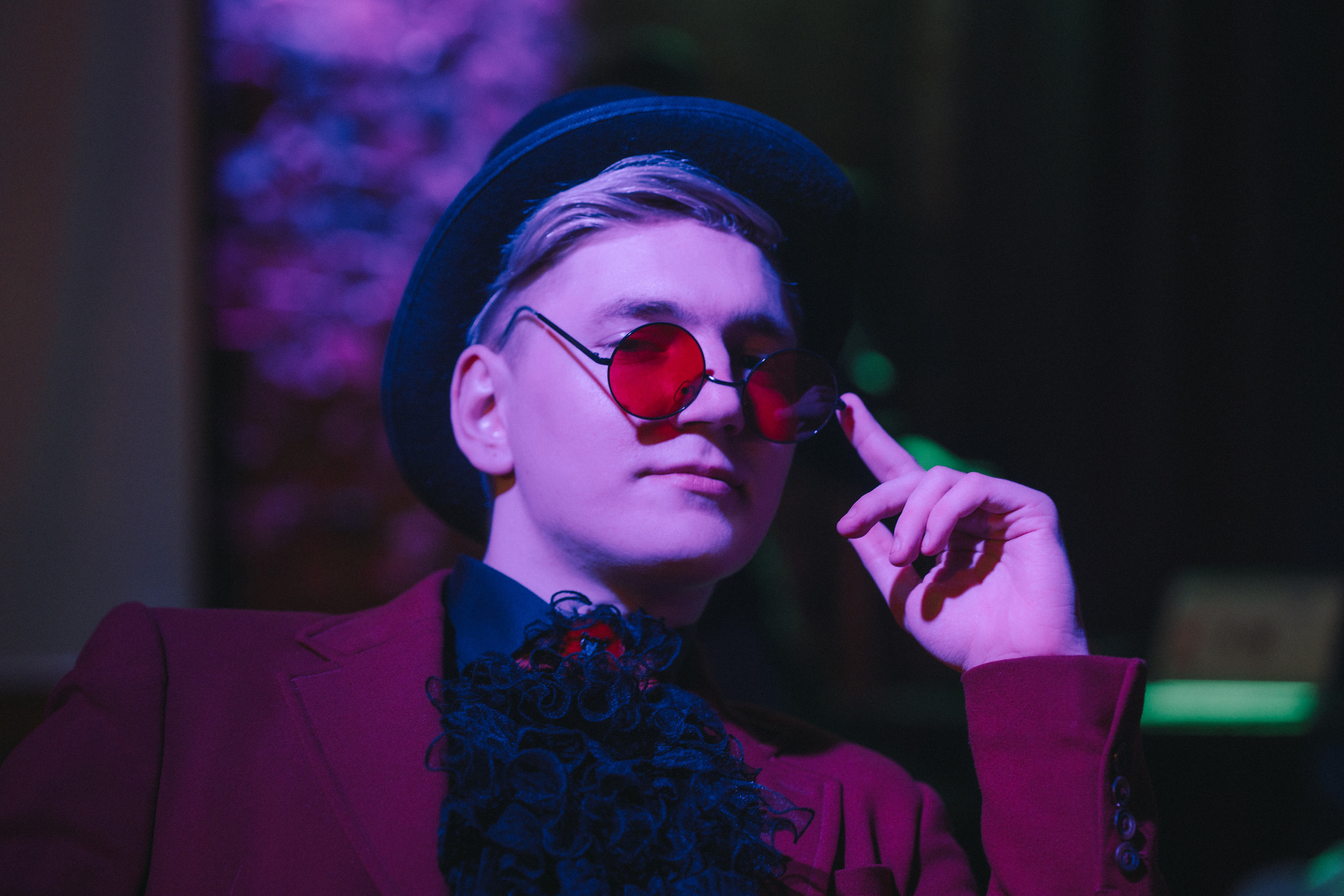 Вампирская вечеринка. Творческие фотосессии в Москве. Фотоальбом лидера группы ЯЛО