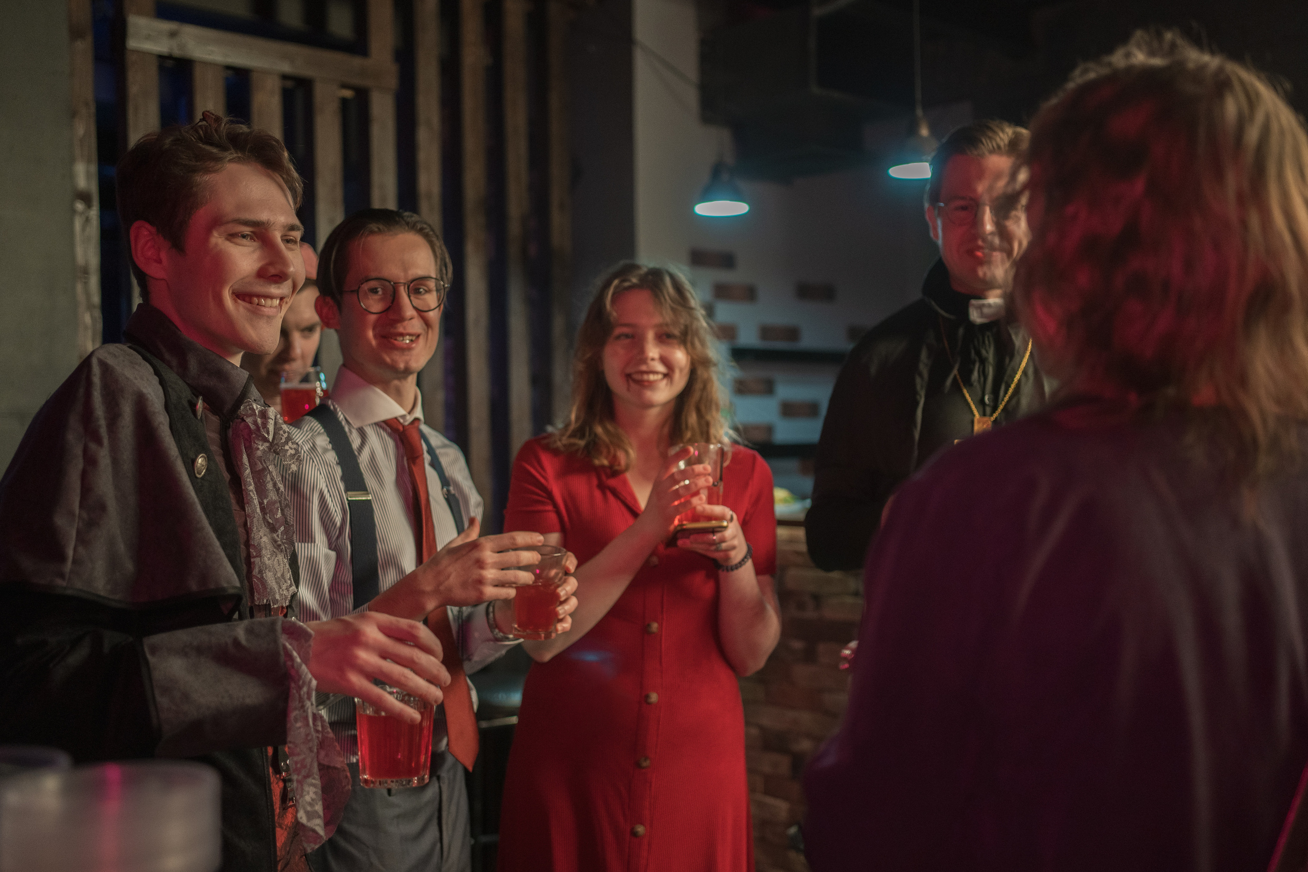 Вампирская вечеринка. Творческие фотосессии в Москве. Фотоальбом лидера группы ЯЛО