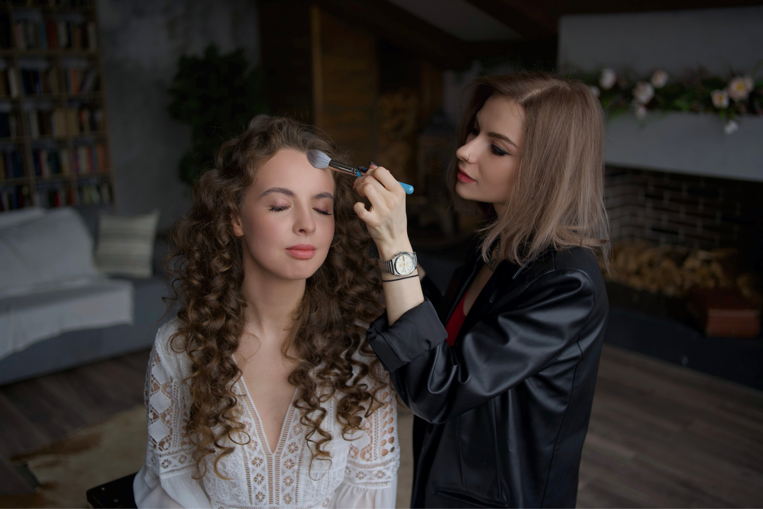 В кадре: визажист. Творческие фотосессии в Москве. Фотоальбом лидера группы ЯЛО