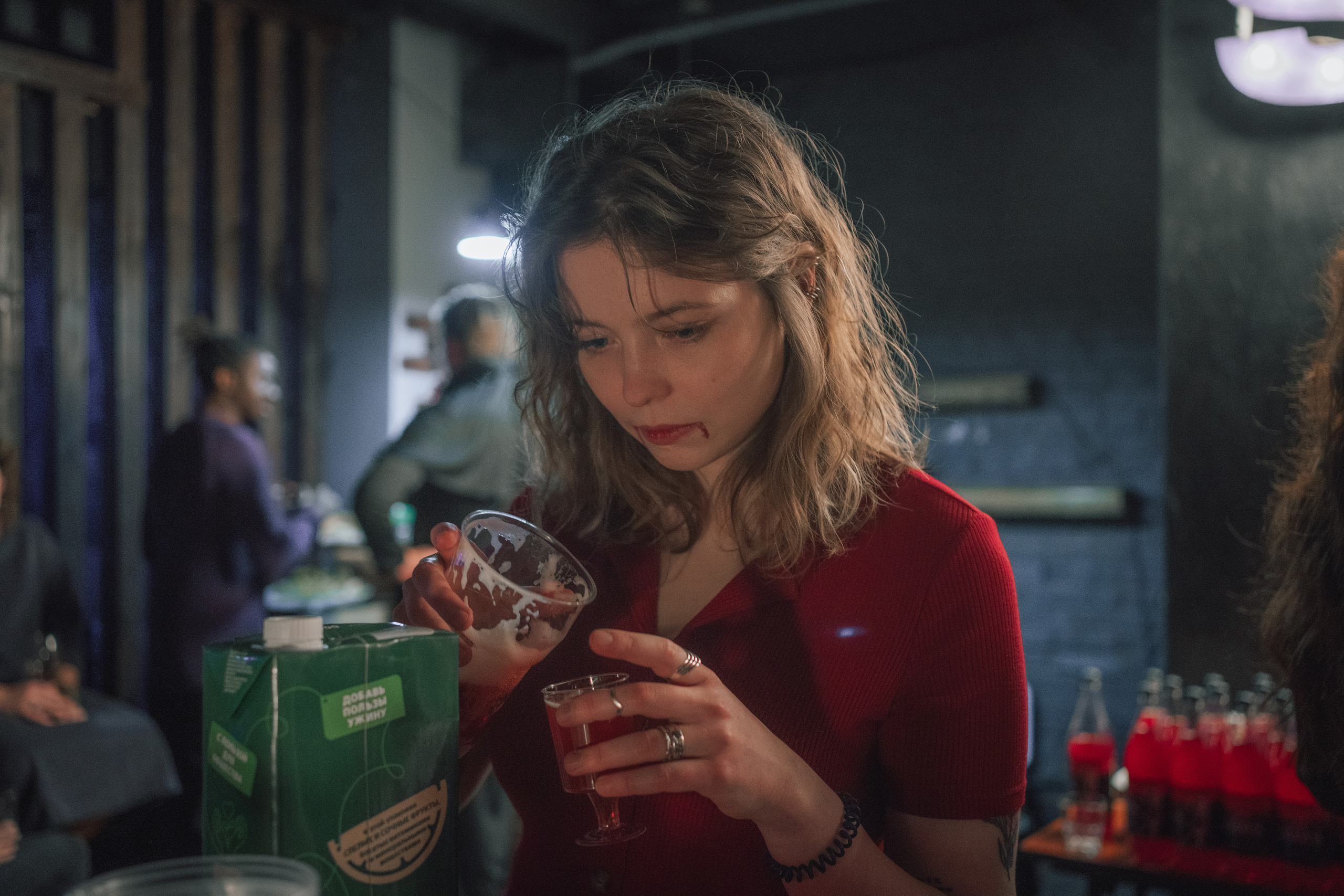 Вампирская вечеринка. Творческие фотосессии в Москве. Фотоальбом лидера группы ЯЛО