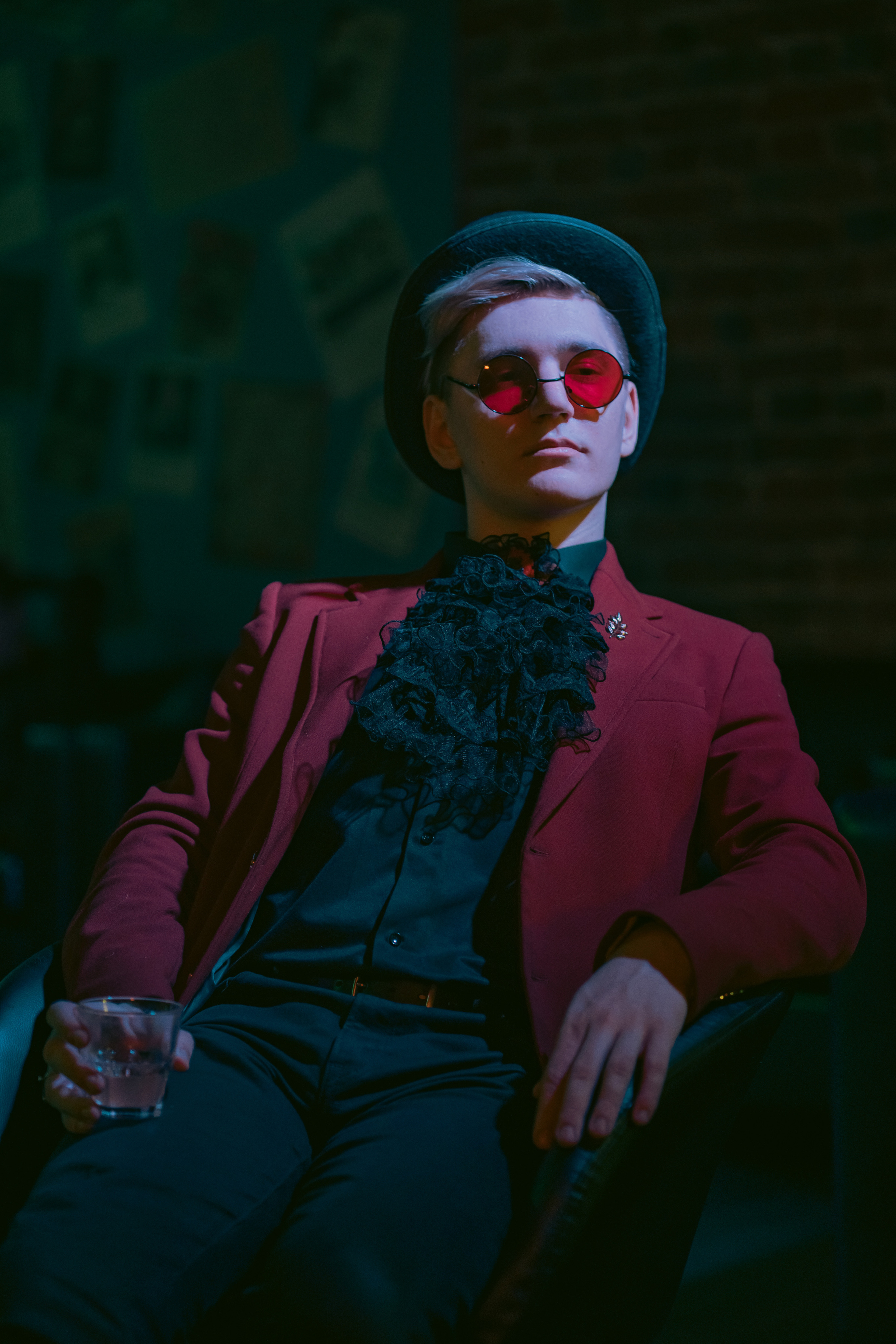 Вампирская вечеринка. Творческие фотосессии в Москве. Фотоальбом лидера группы ЯЛО