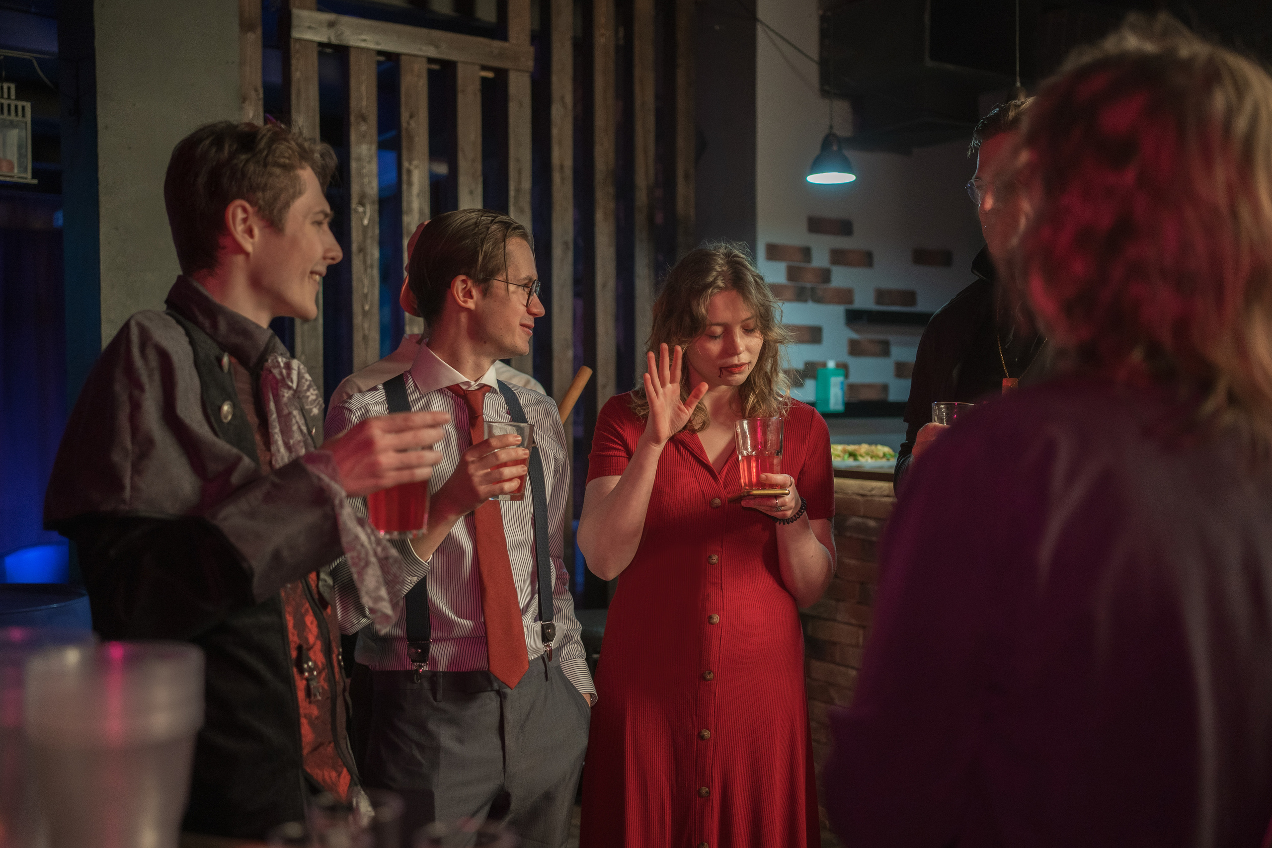 Вампирская вечеринка. Творческие фотосессии в Москве. Фотоальбом лидера группы ЯЛО