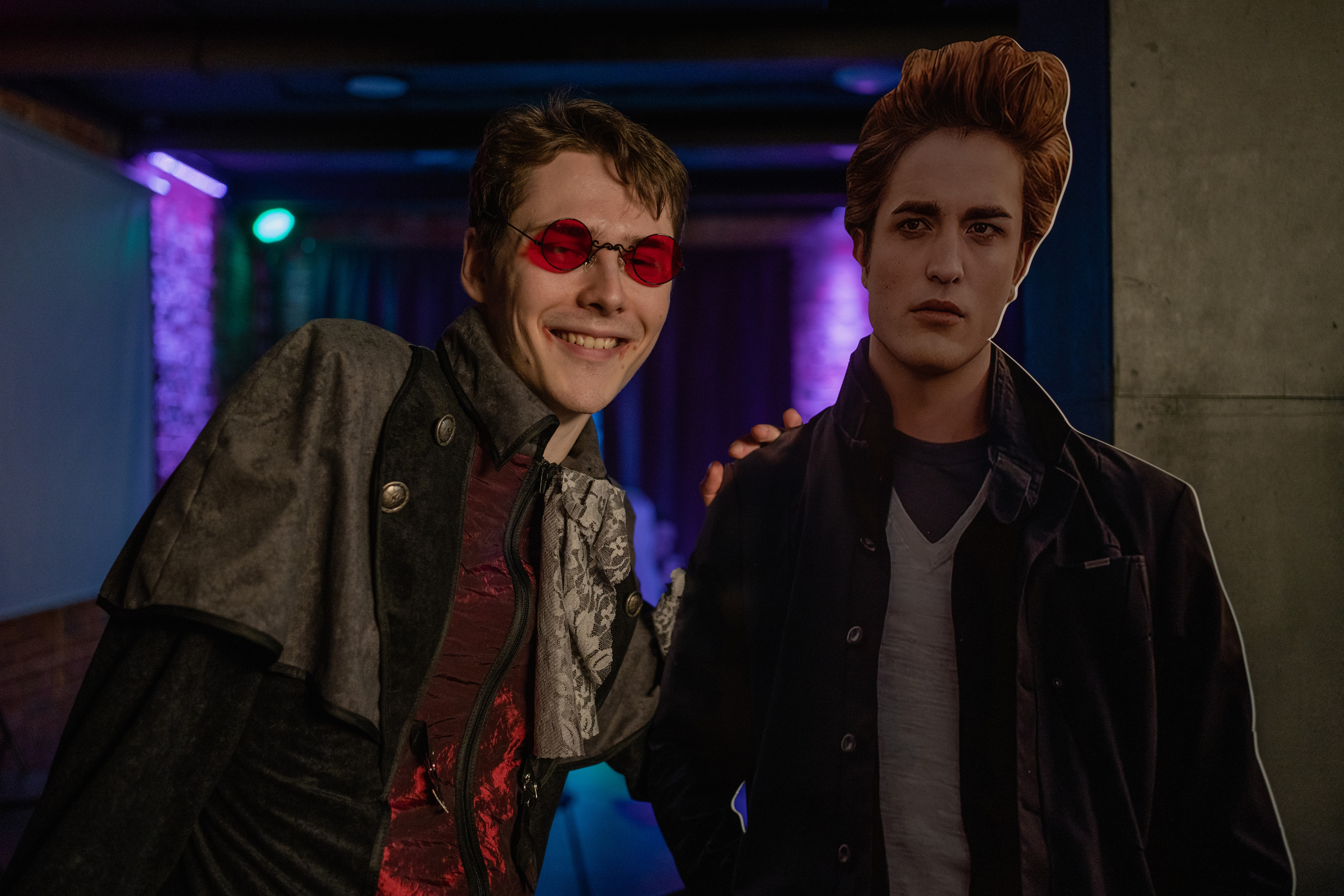 Вампирская вечеринка. Творческие фотосессии в Москве. Фотоальбом лидера группы ЯЛО