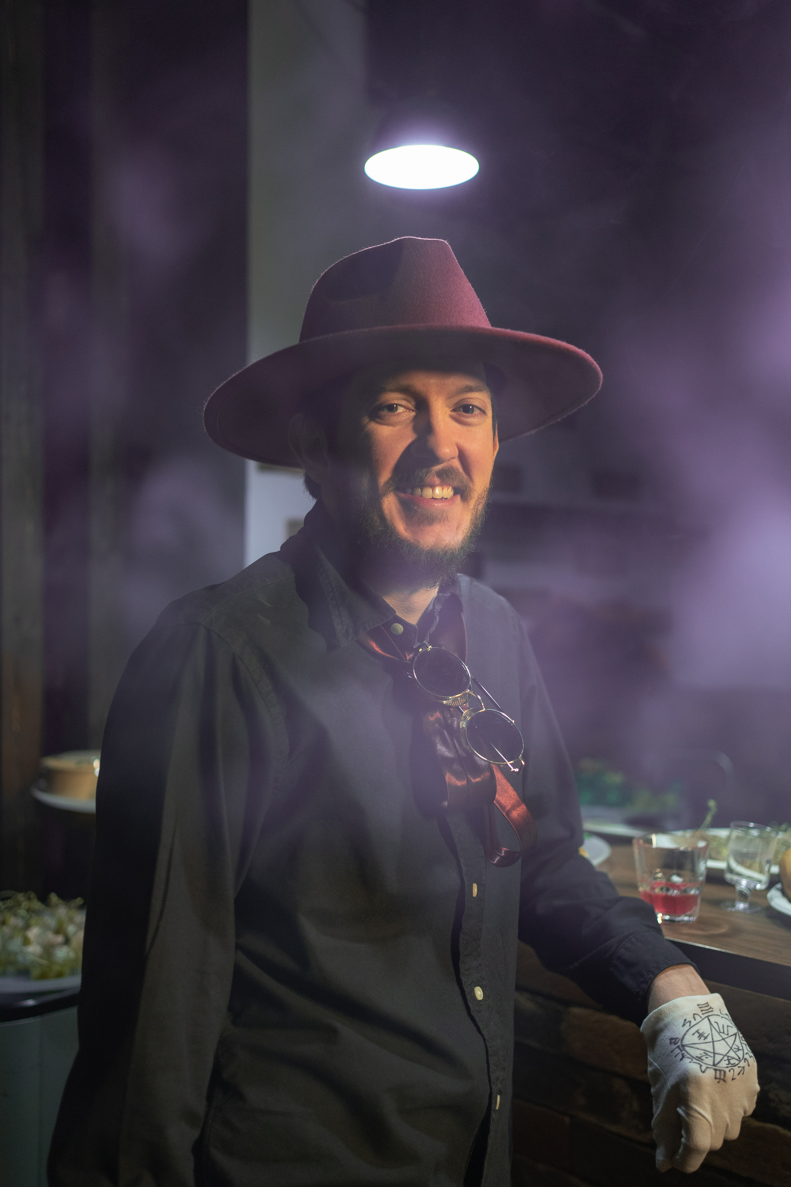 Вампирская вечеринка. Творческие фотосессии в Москве. Фотоальбом лидера группы ЯЛО